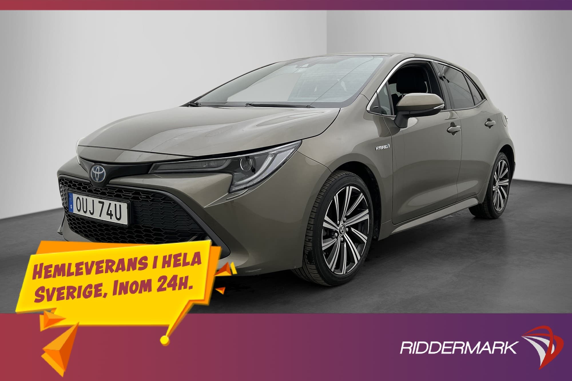 Toyota Corolla Hybrid Style Kamera Rattvärme Adaptiv-Fart