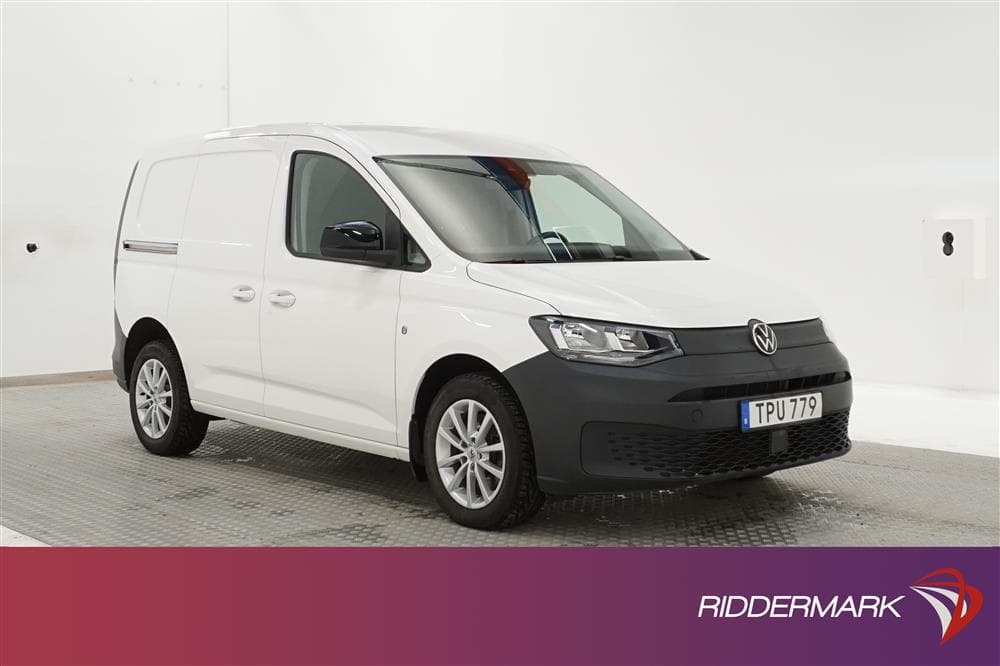 Volkswagen Caddy 2.0TDI Automat 122hk Dragkrok Värmare Moms