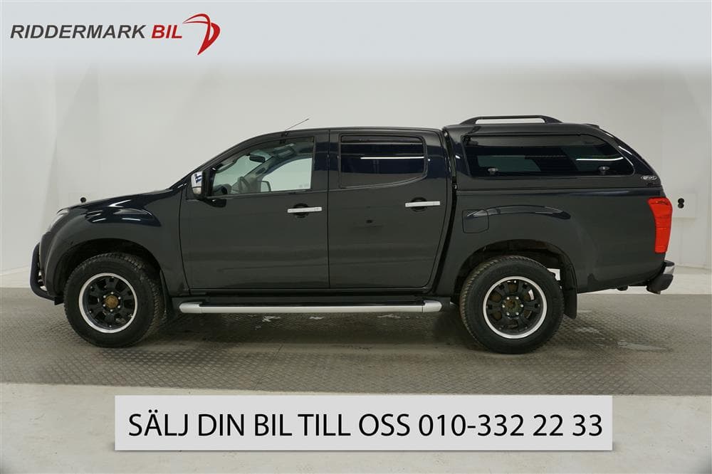 Isuzu D-MAX 2.5 163hk 4WD D-Värm Skinn B-Kam Drag Nyservad