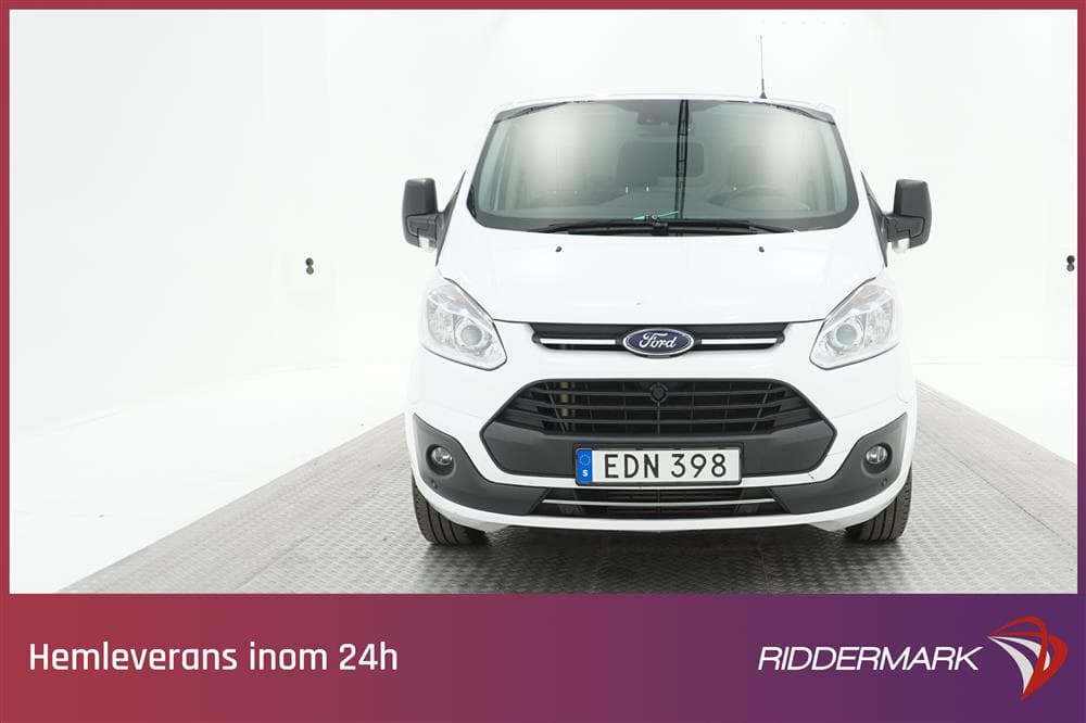 Ford Transit Custom 2.0 TDCi Eu6 130hk L2 Drag Värmare Moms