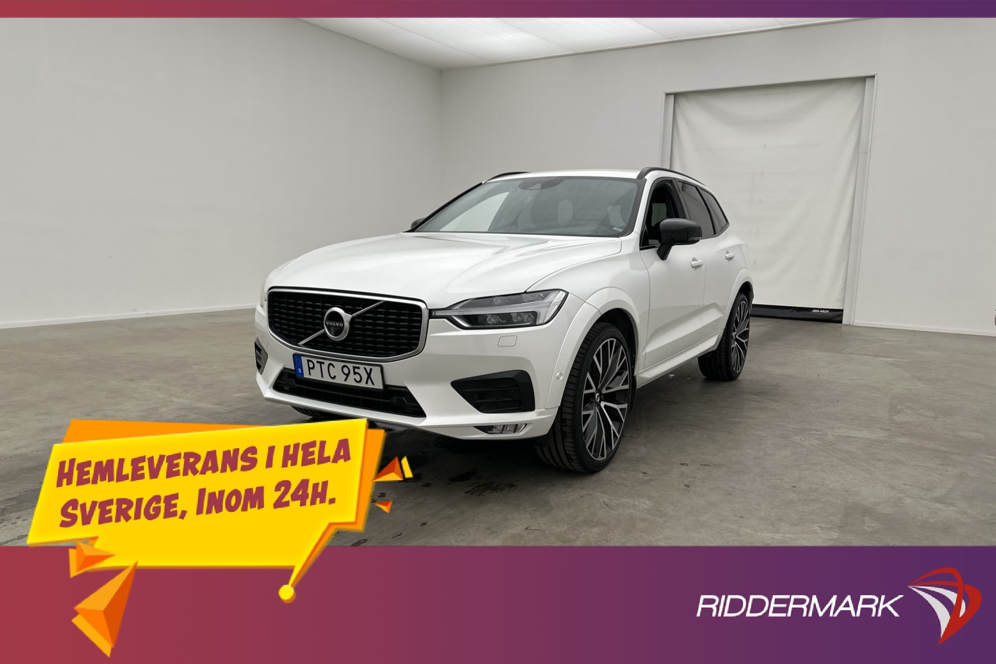 Volvo XC60 T5 AWD 250hk R-Design VOC Värm Navi 360° B&W HUD