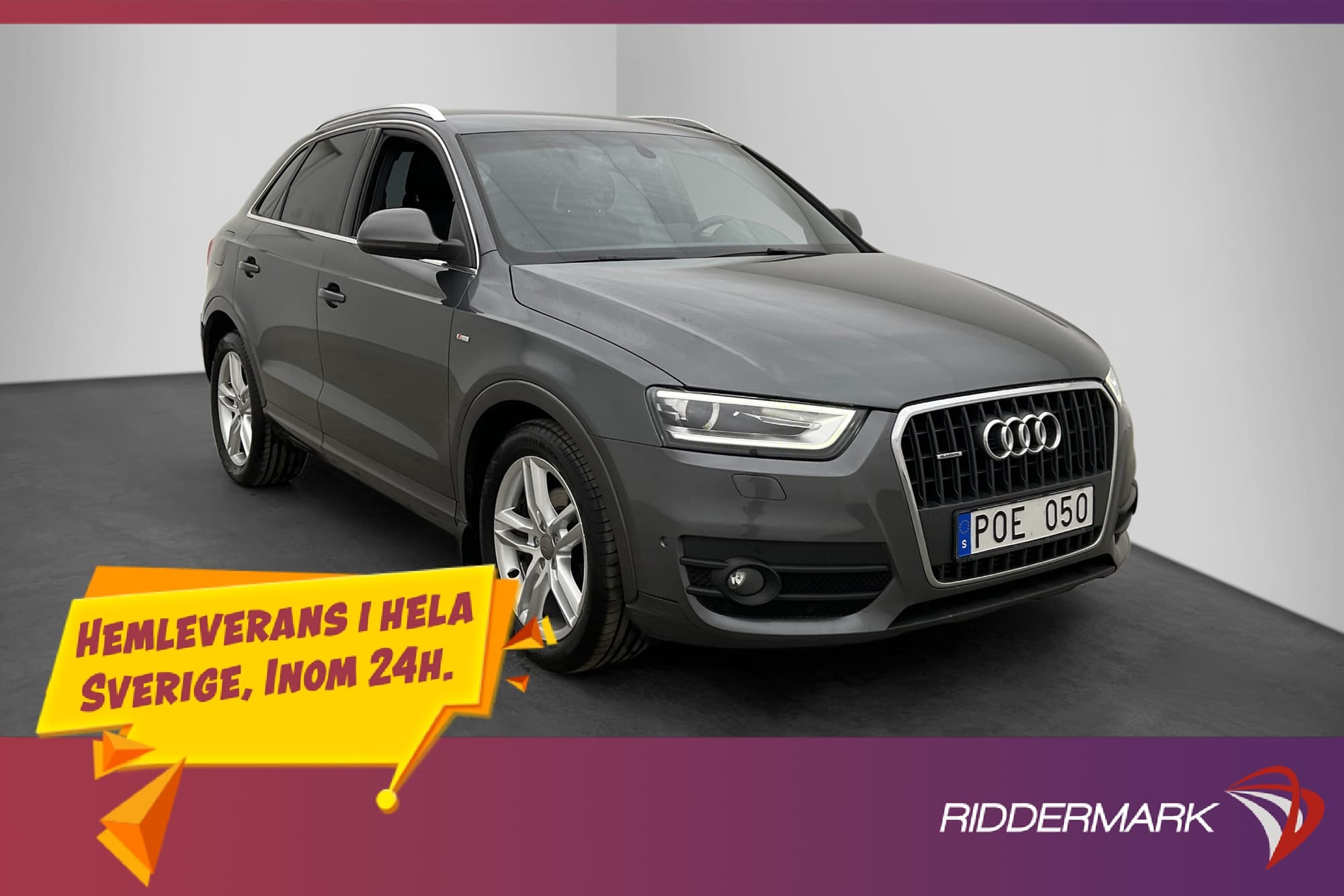 Audi Q3 2.0 TDI Quattro S-Line Dragkrok 0.59l/mil
