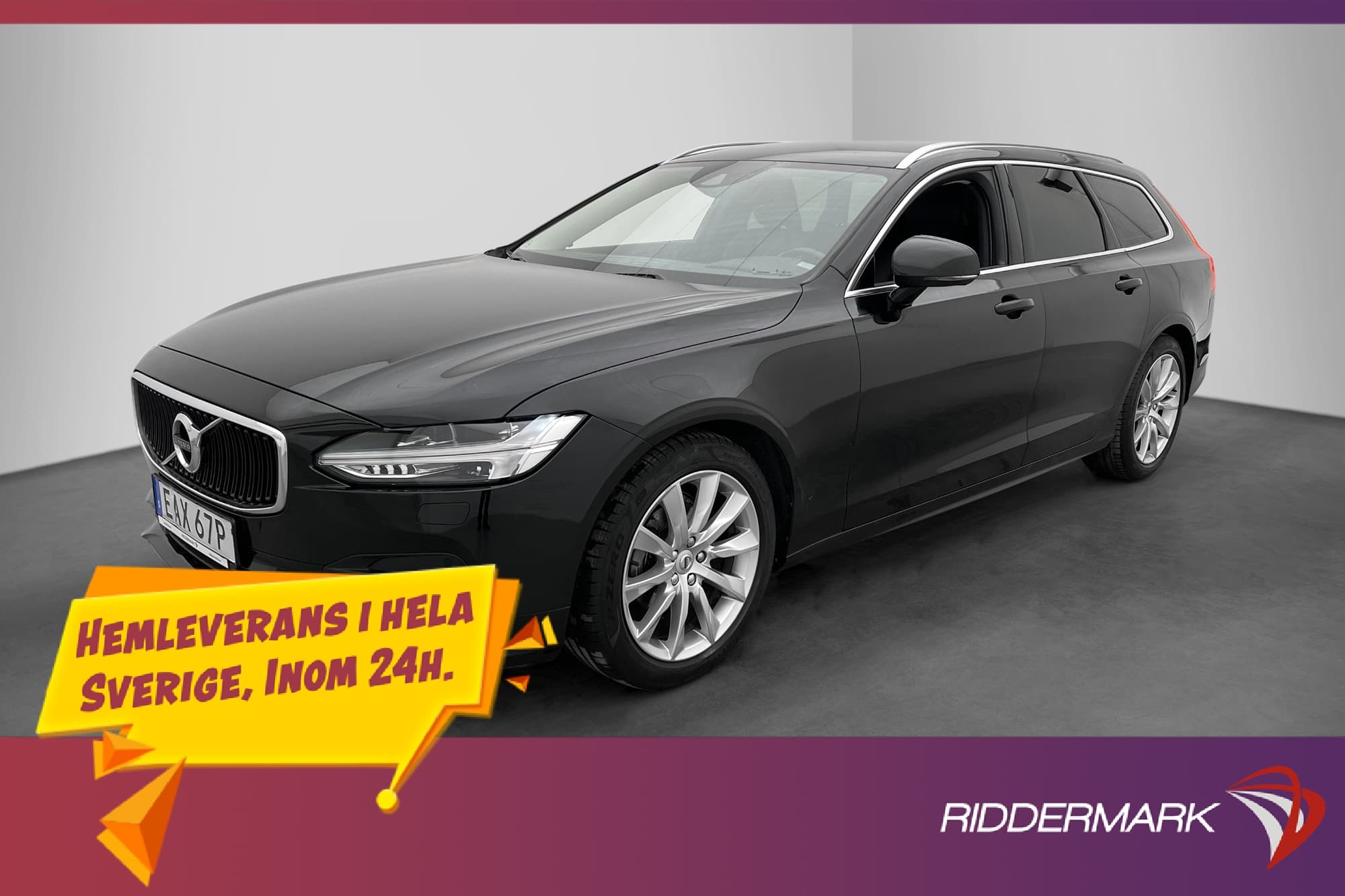 Volvo V90 Momentum VOC Värmare Skinn Rattvärme CarPlay