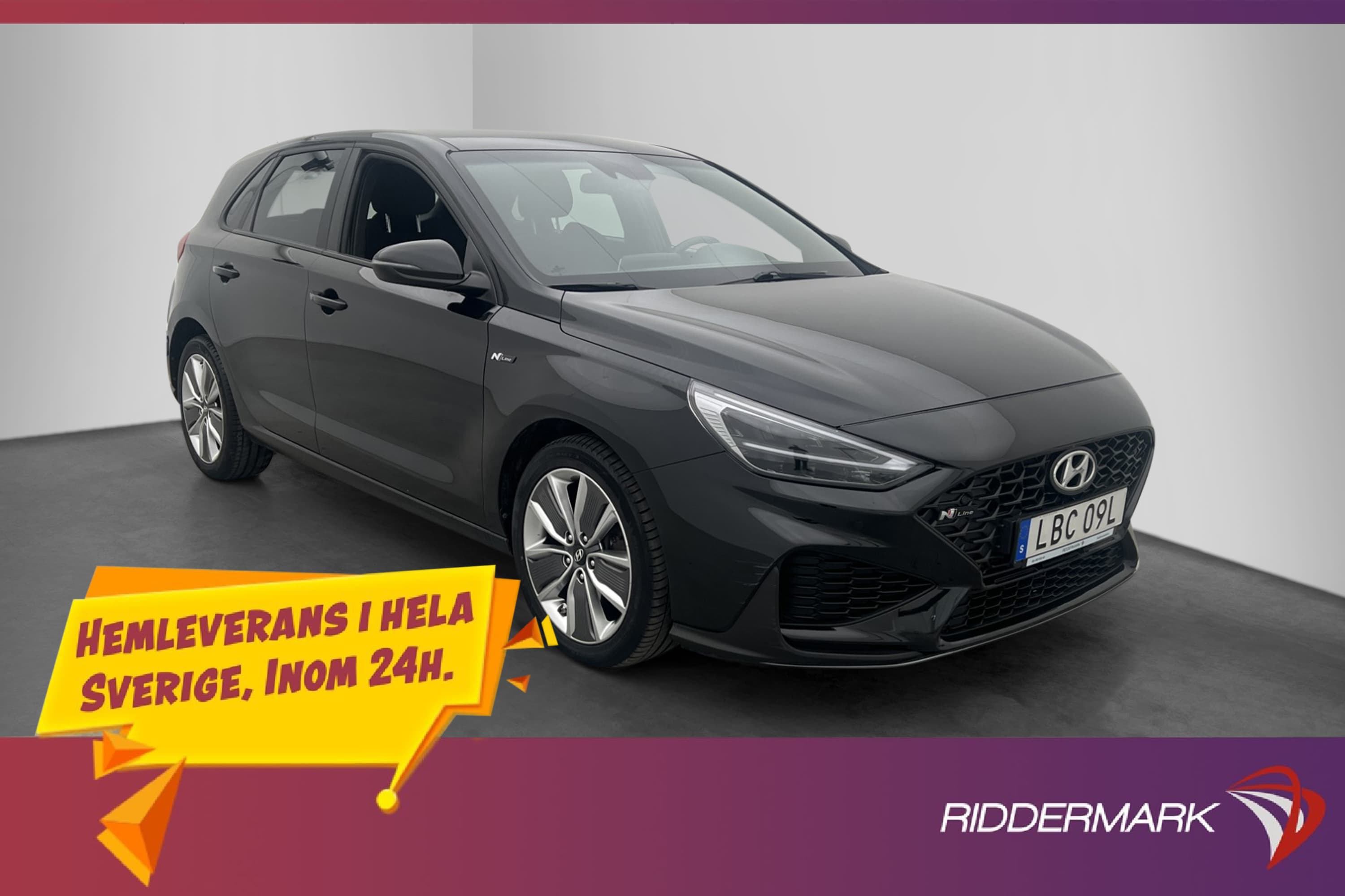 Hyundai i30 1.0 T-GDI 120hk N-Line Carplay  Kamera MOMS