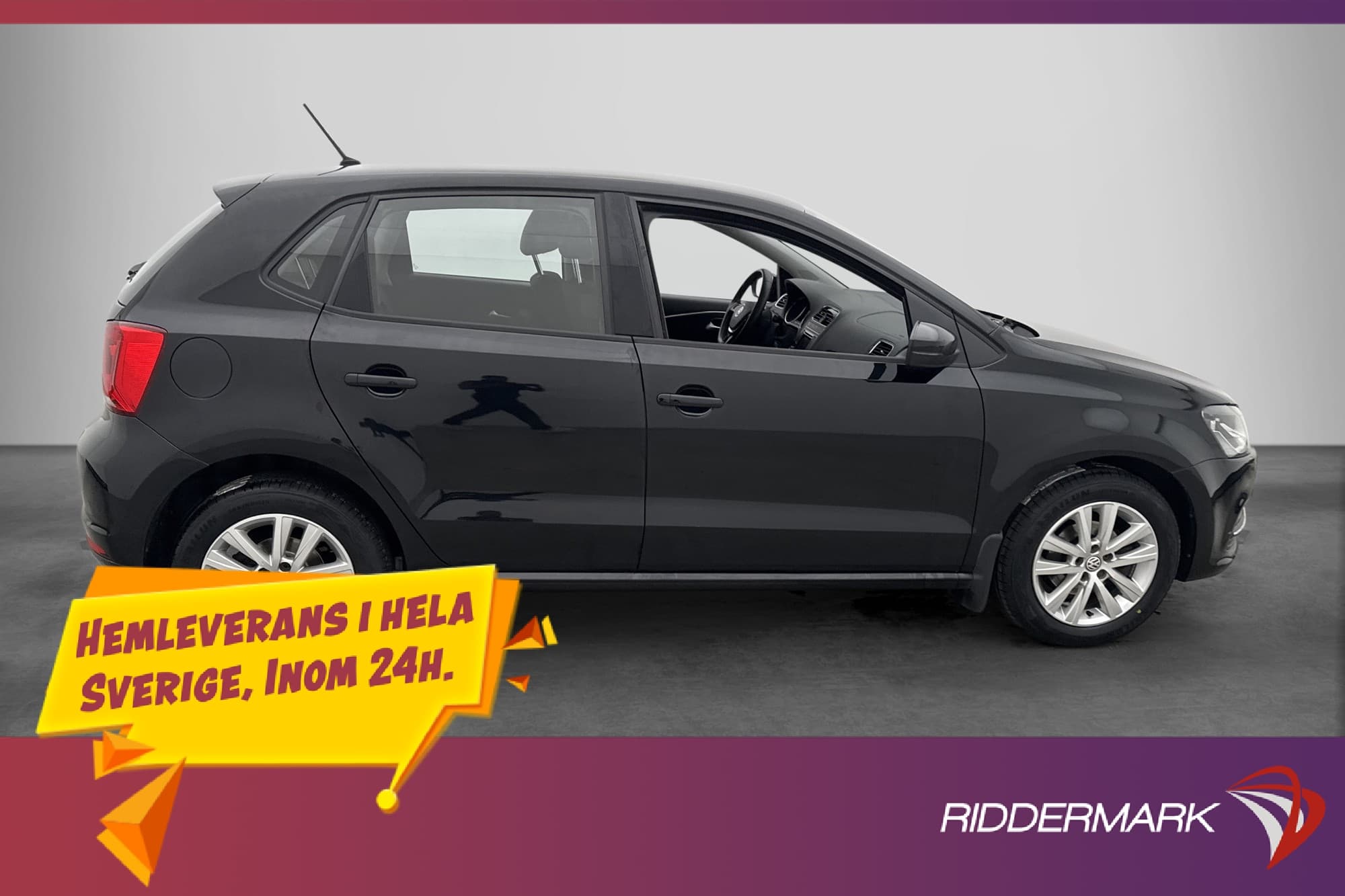 Volkswagen Polo TSI 90hk Billigt ägande Bluetooth 0.47l/mil