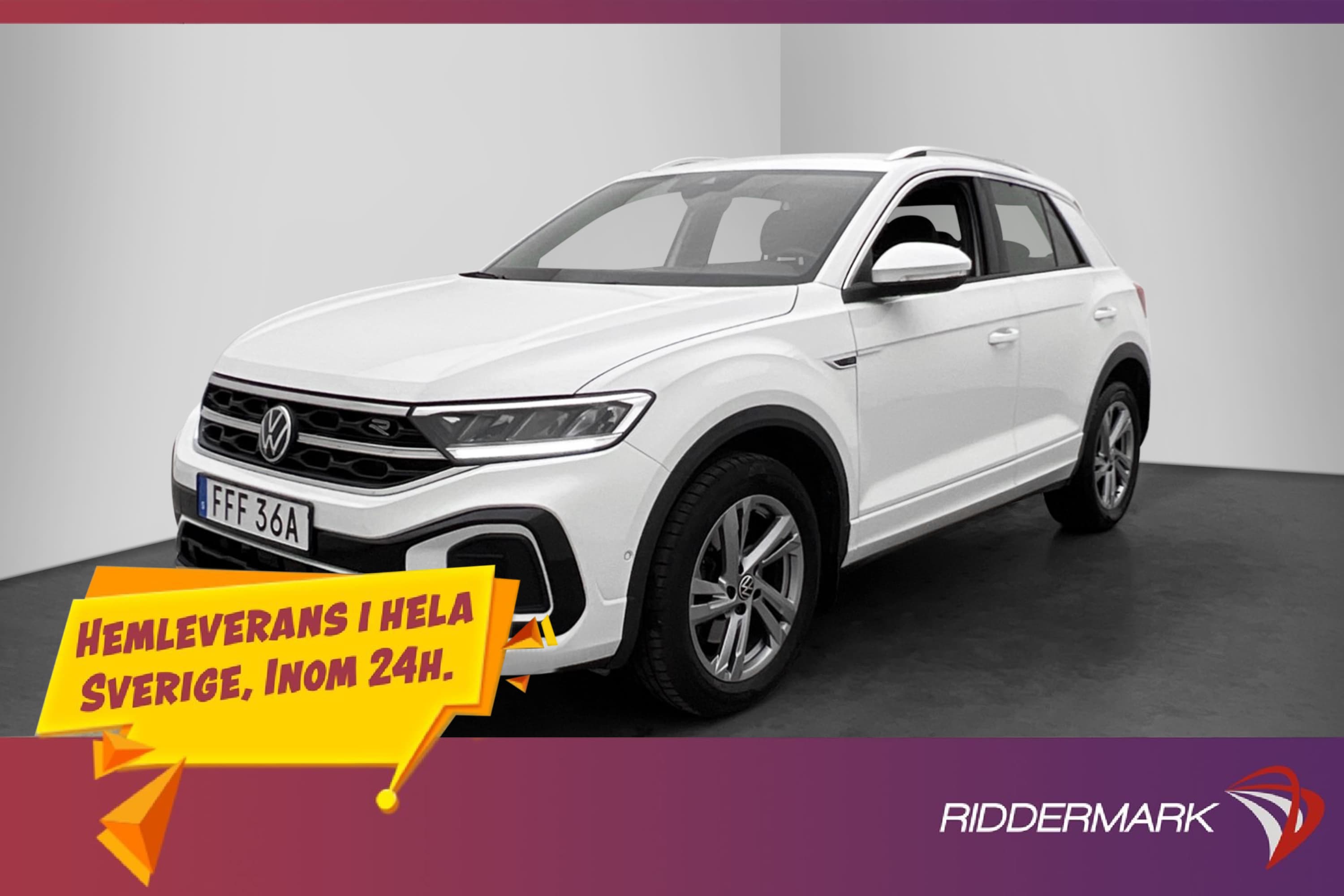 Volkswagen T-Roc 2.0 TDI 4M 150hk R-Line Cockpit Drag Kamera
