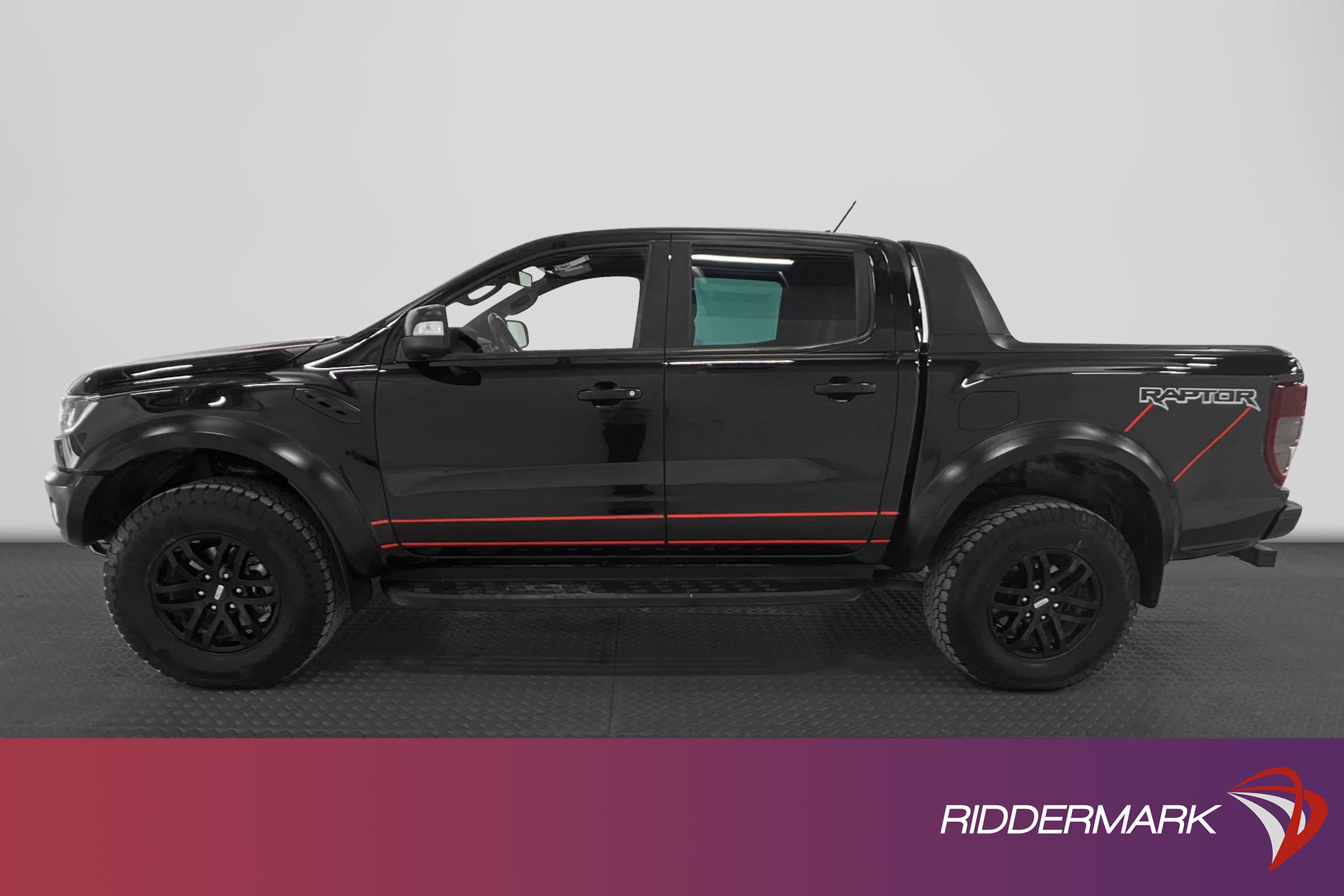 Ford Ranger Raptor 4x4 213hk Värmare Kamera Diff Drag Moms