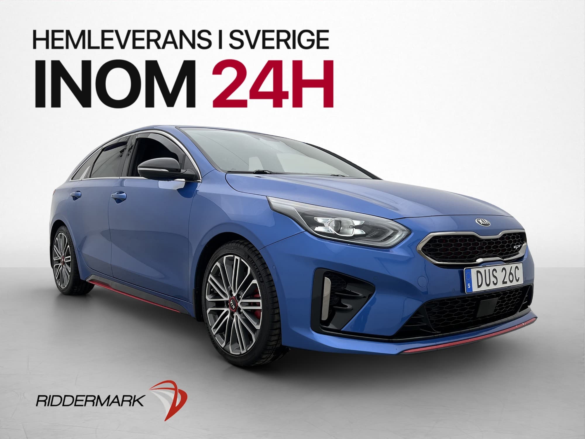 Kia ProCee'd 1.6 T-GDI 204hk GT-Line JBL Kamera Navi CarPlay