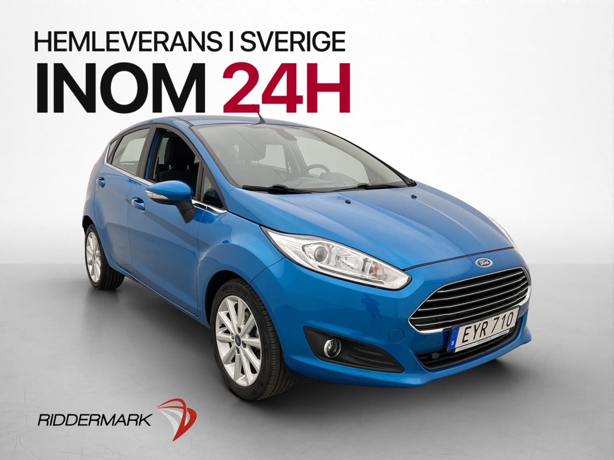 Ford Fiesta 1.0 EcoBoost Titanium 0.49l/mil Nyservad Isofix
