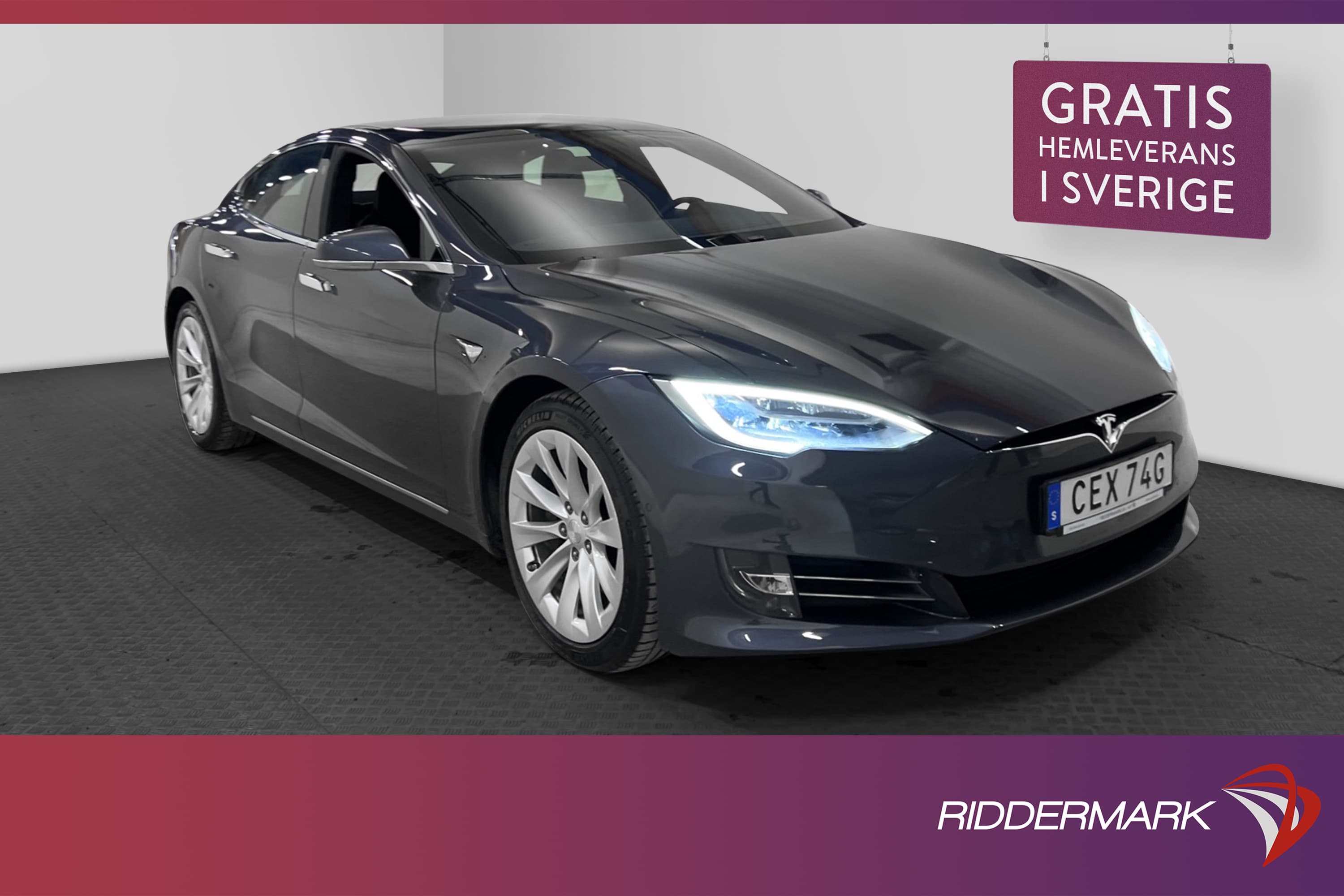 Tesla Model S Long Range AWD 423hk
