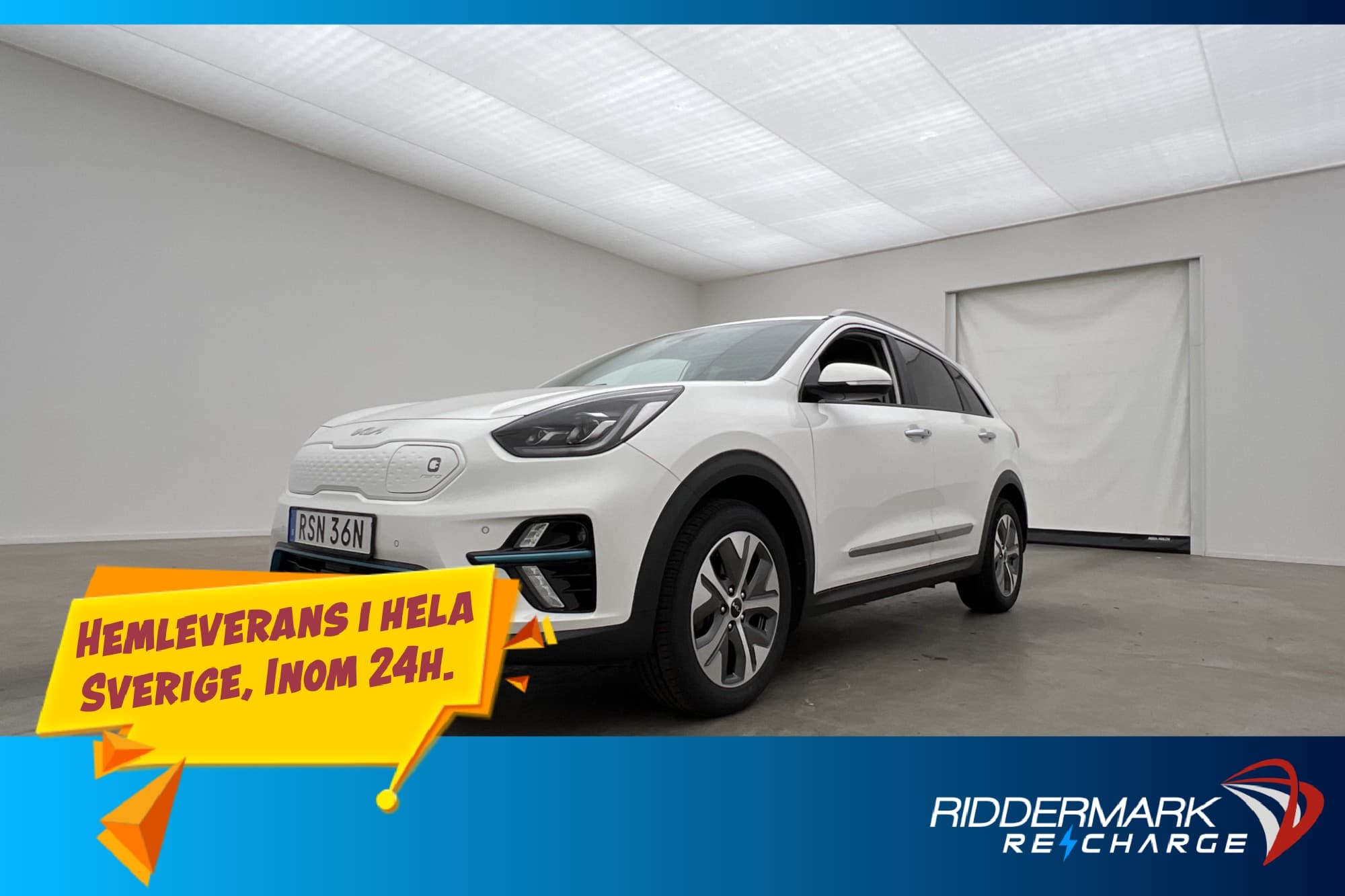 Kia e-Niro 64 kWh 204hk Advance Plus Kamera Skinn CarPlay