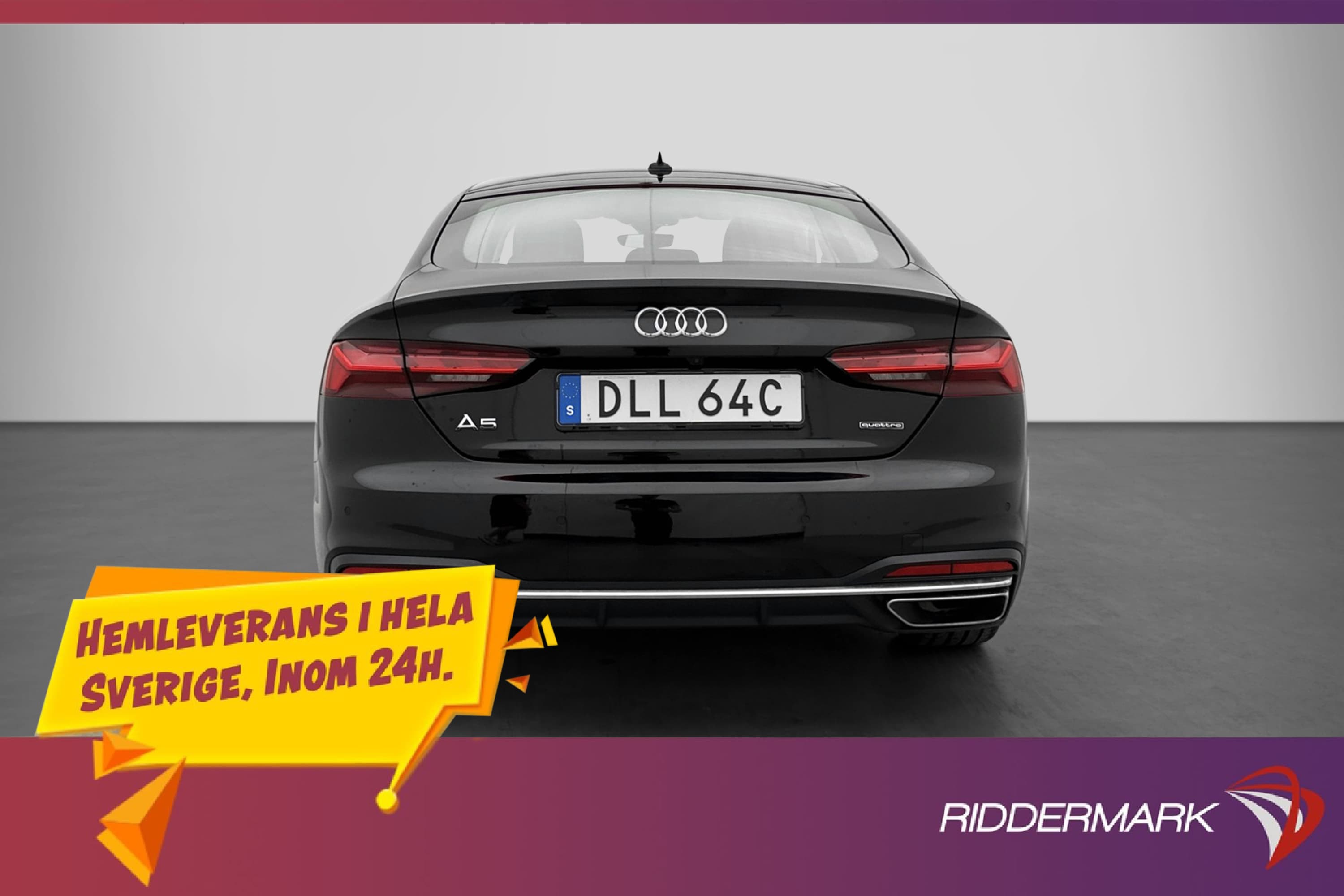 Audi A5 Sportback 45 TFSI Q 265hk Kamera Carplay P Sensorer