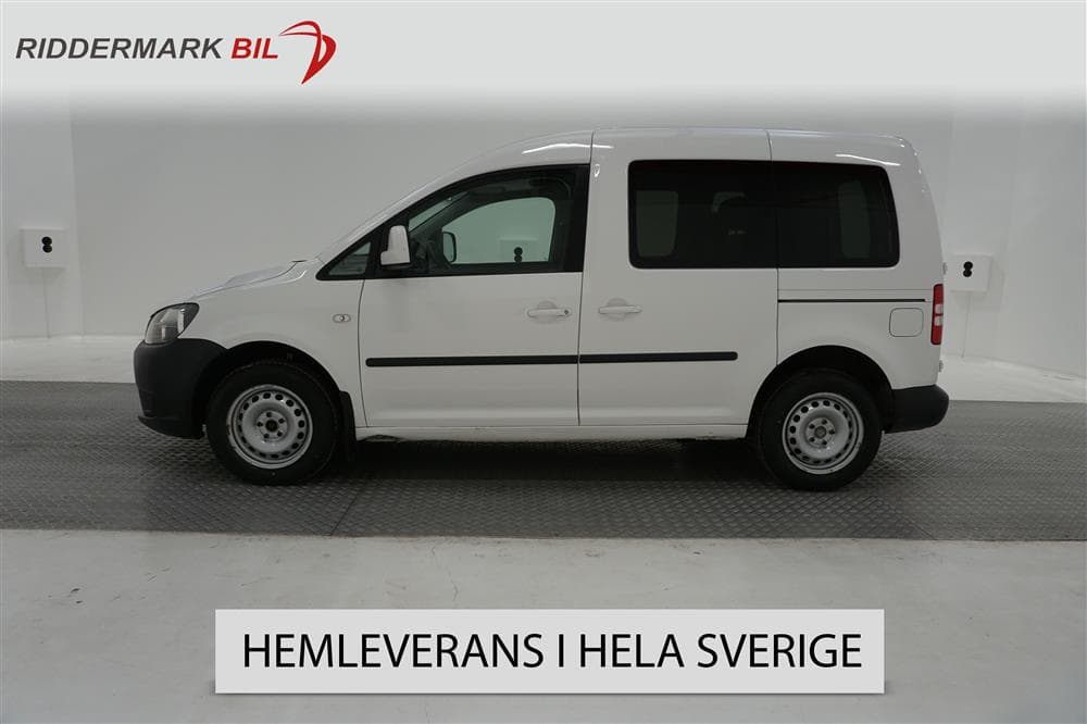 Volkswagen Caddy Life 1.6 Aut 102hk Nyservad Drag Moms 