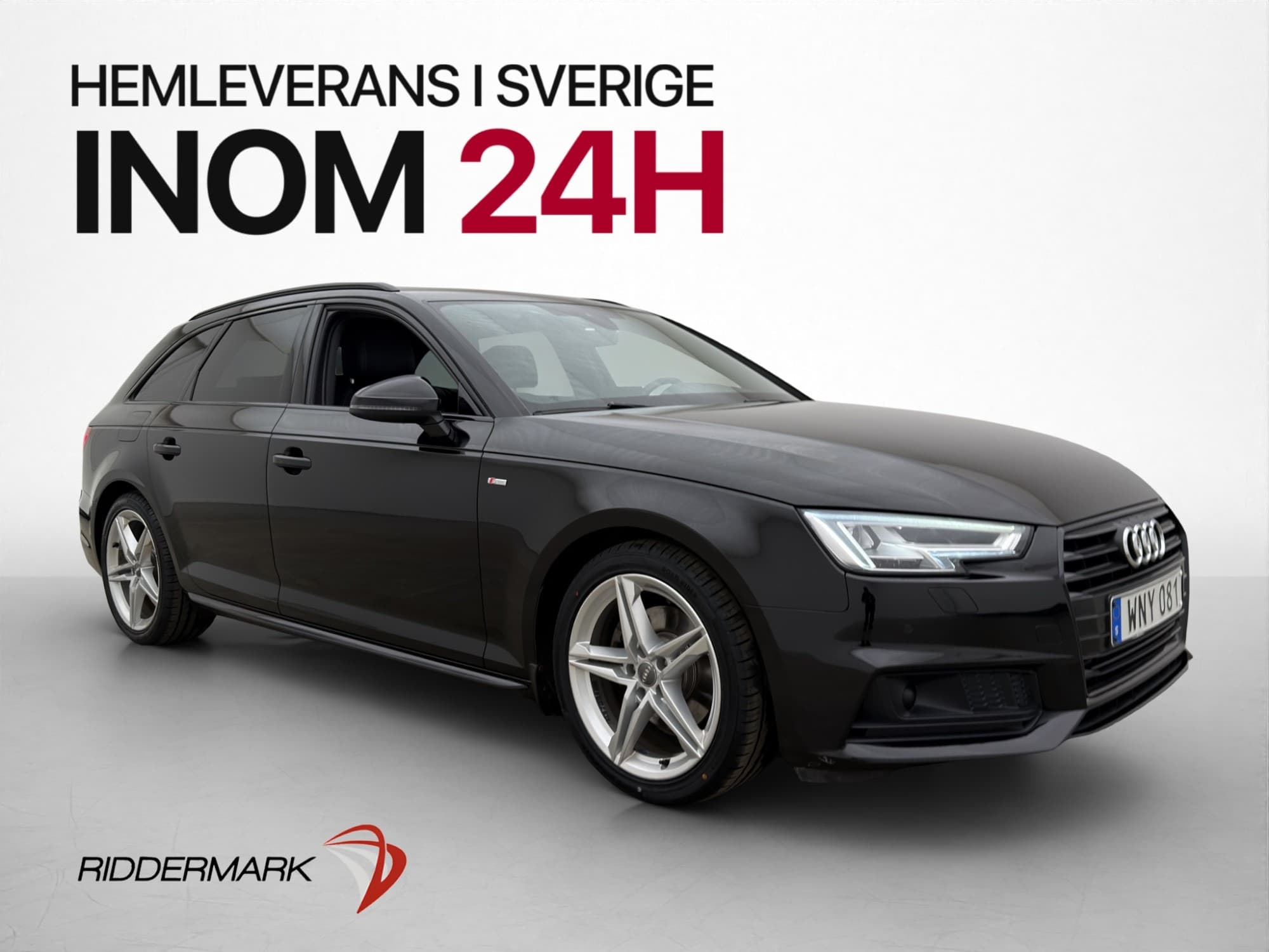 Audi A4 Avant 2.0 TFSI 190hk S-Line P-Värmare Sensorer Drag