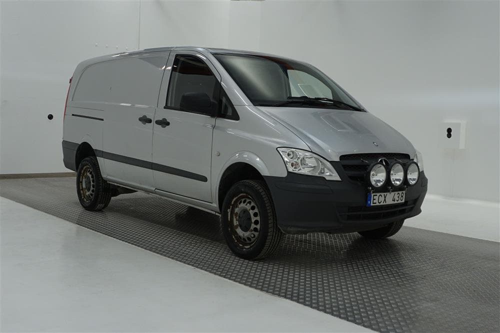 Mercedes Vito 113 CDI Aut 136hk 4Matic Lång Drag Värmare exteriör