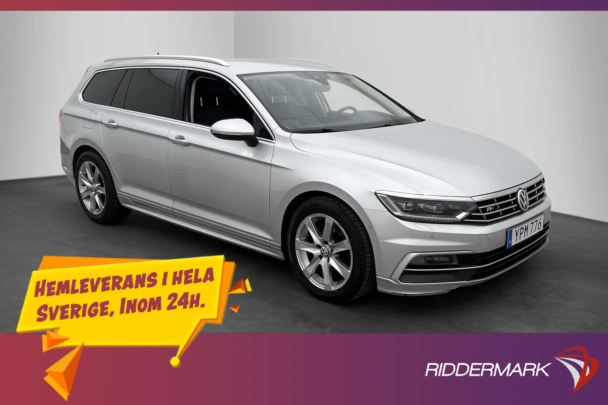 Volkswagen Passat GT R-Line Cockpit Värm Läder Kamera Drag