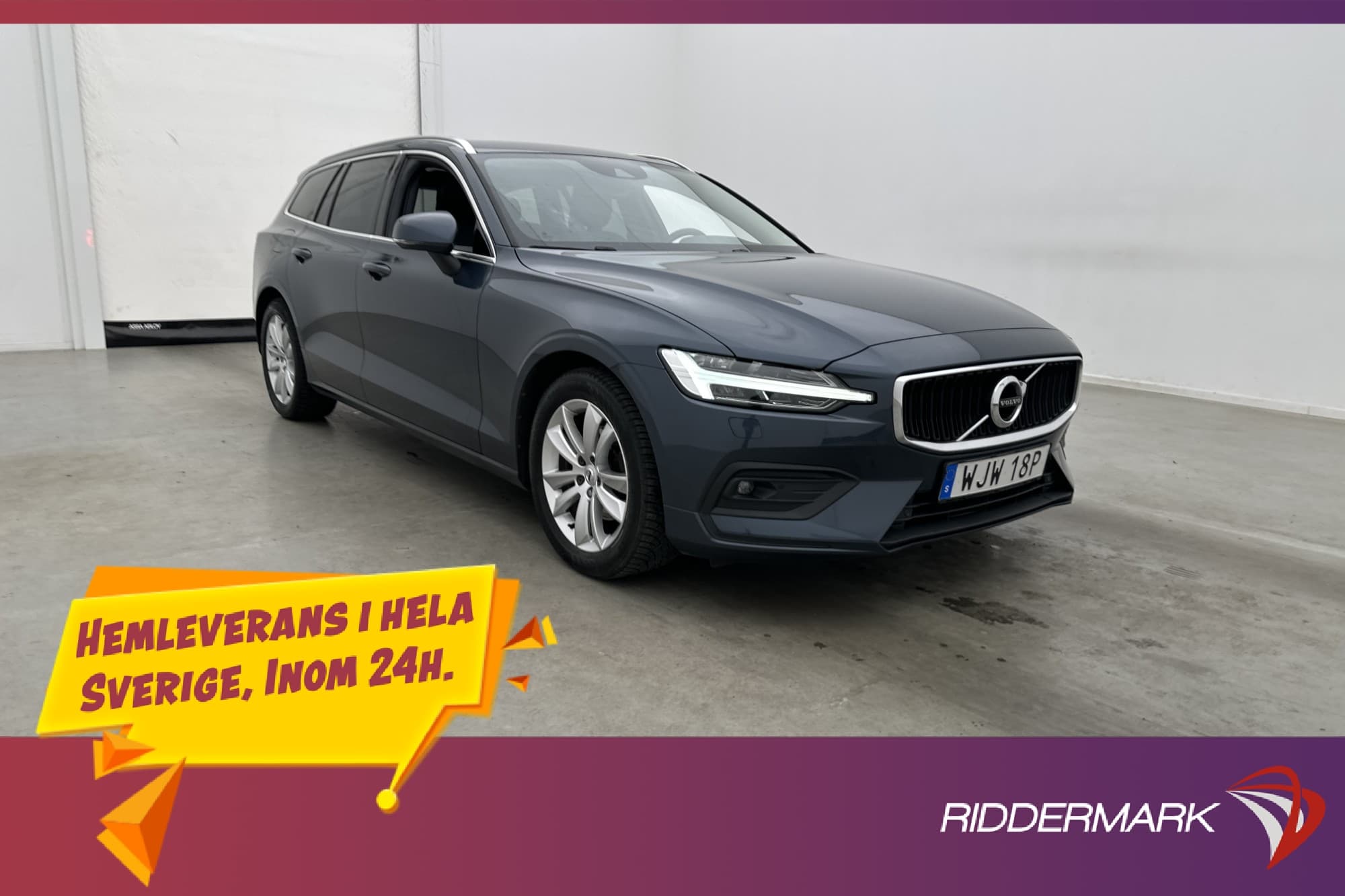 Volvo V60 D3 150hk Advanced edit Värmare Kamera Navi Carplay