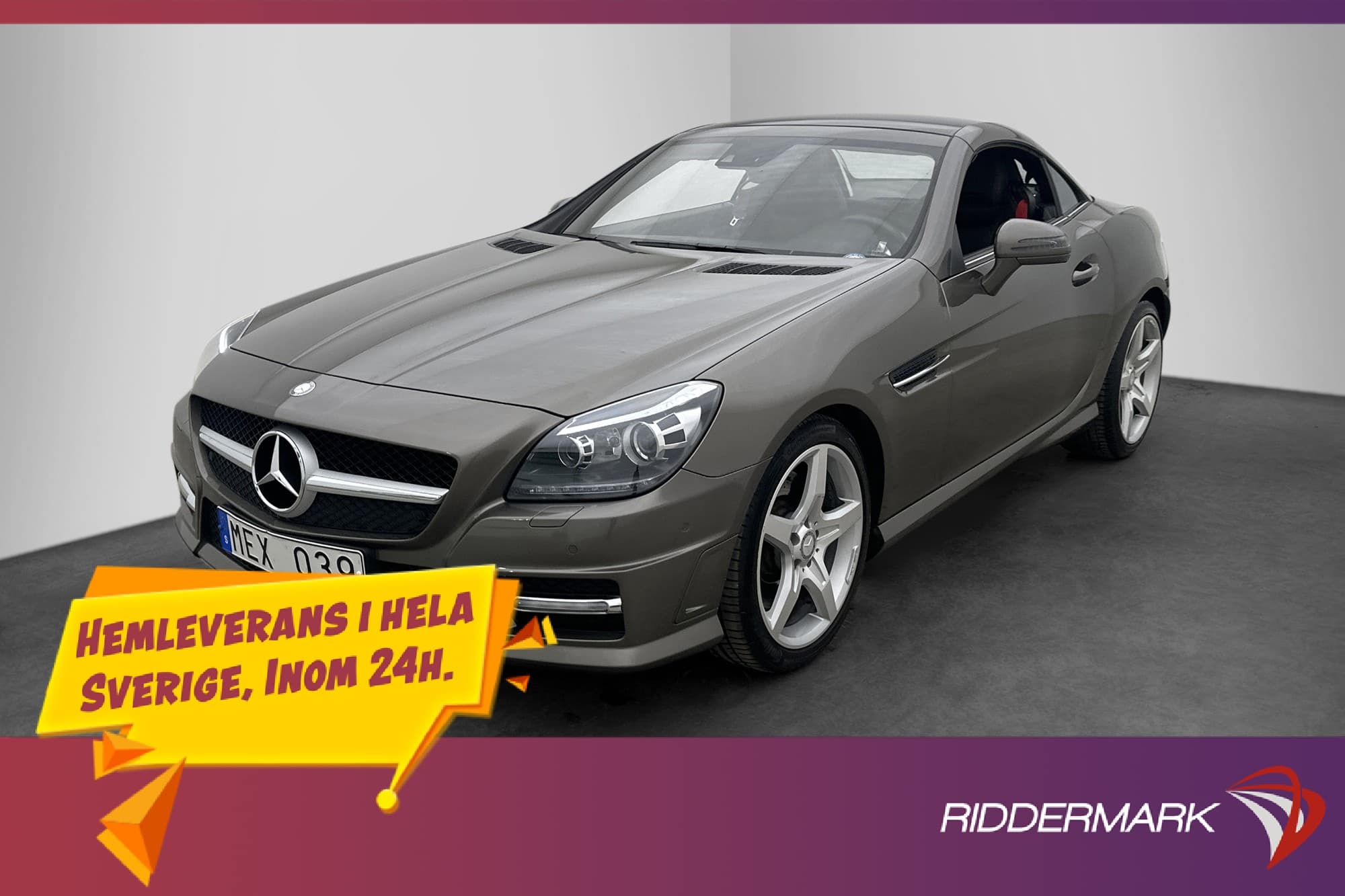 Mercedes-Benz SLK 7G-Tronic Plus 184hk AMG Line Navi Sv-Såld