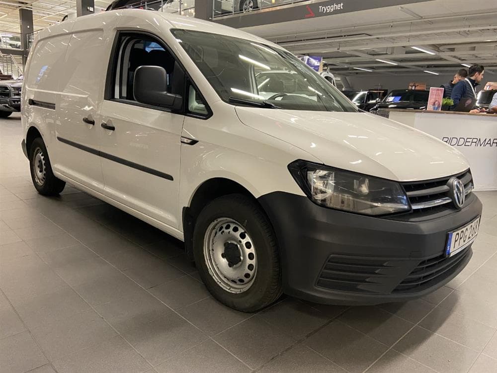 Volkswagen Caddy Maxi 2.0TDI Värmare Dragkrok Inredning Mom exteriör