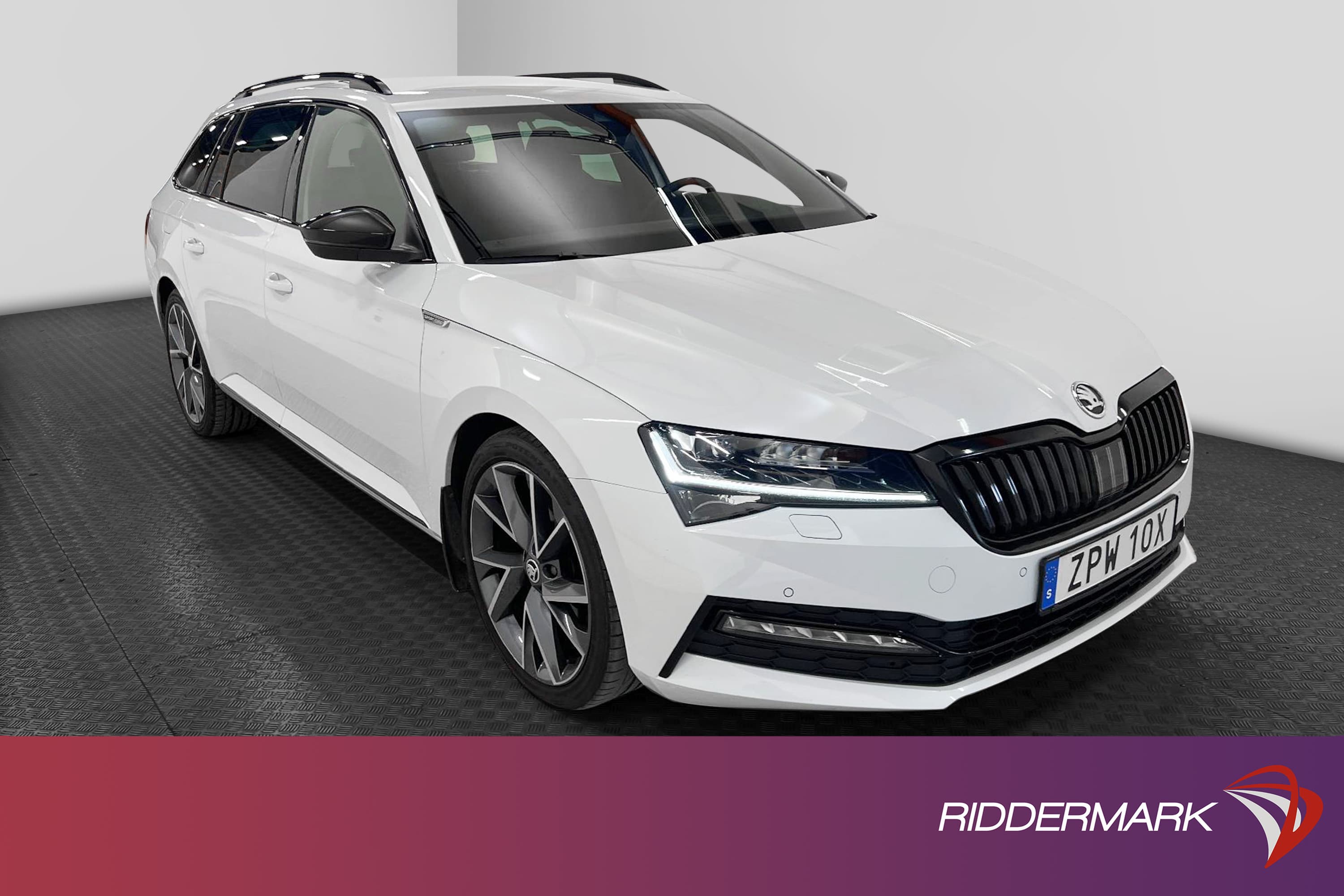 Skoda Superb 2.0 TDI 4x4 200hk SportLine Canton Värmare Drag