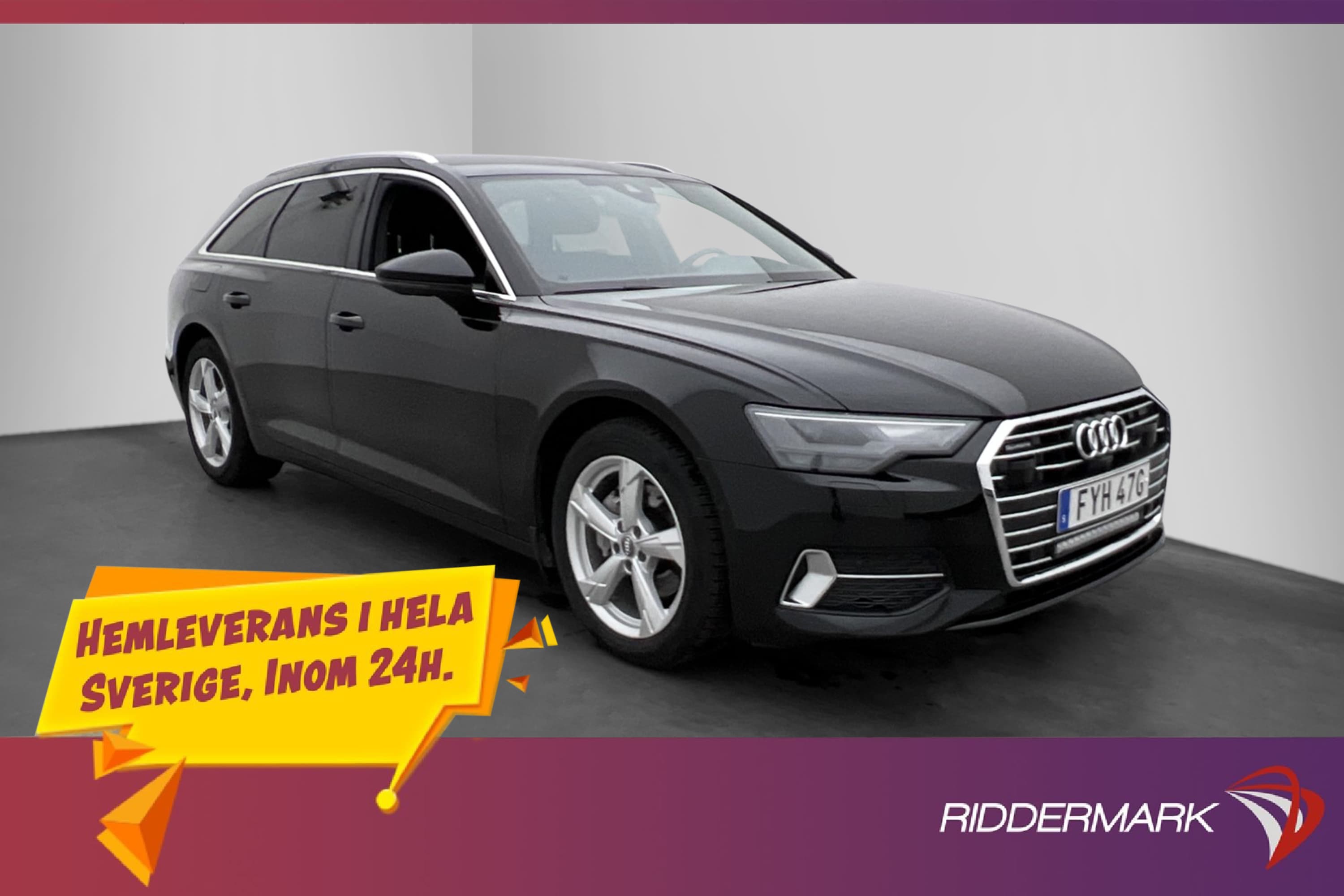 Audi A6 40 TDI Q 204hk 360° Navi Drag Värmare Adaptiv-F