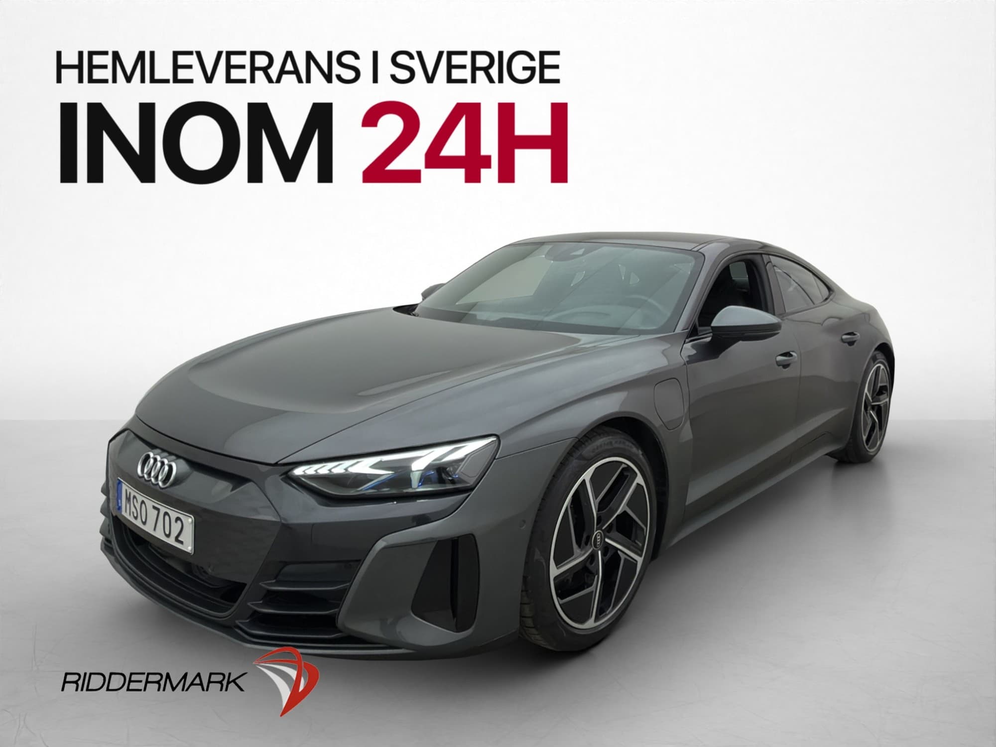 Audi e-tron GT GT quattro 476hk Pano 360° HUD CarPlay Navi
