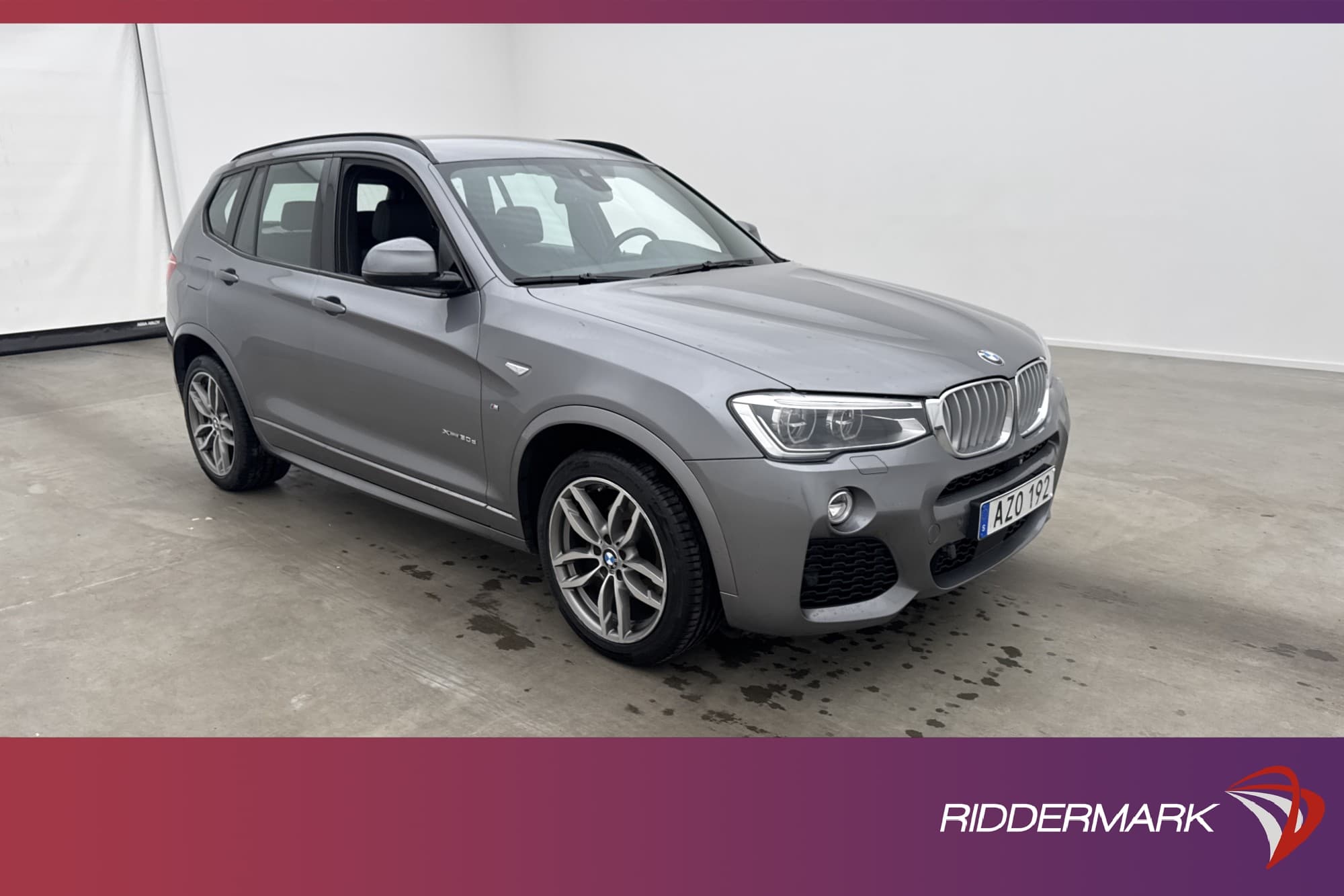 BMW X3 xDrive30d 258hk M Sport M-Värm Skinn Kamera Drag HUD