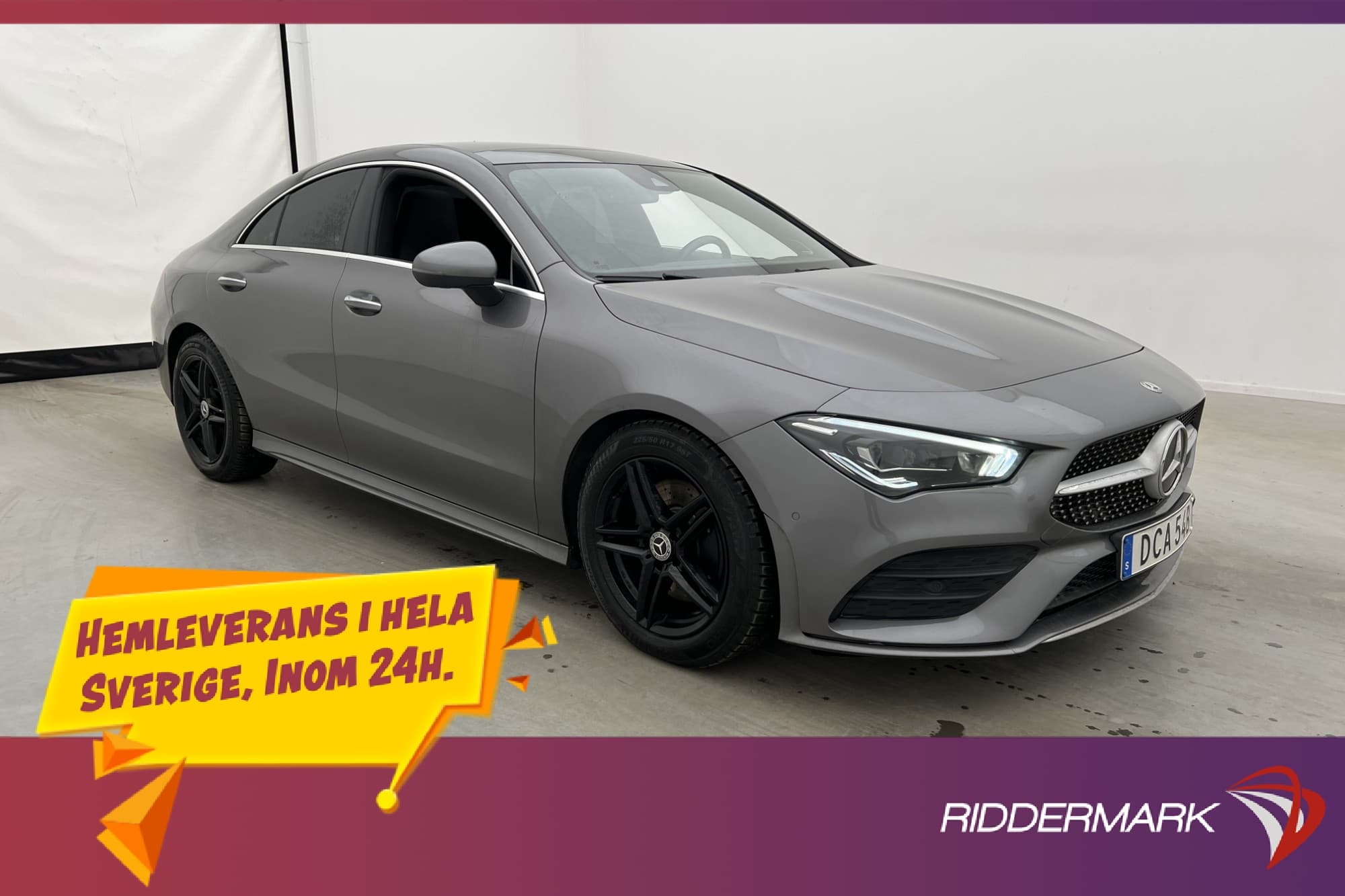 Mercedes-Benz CLA Coupé 220 4M AMG Sport Pano Burm Kamera