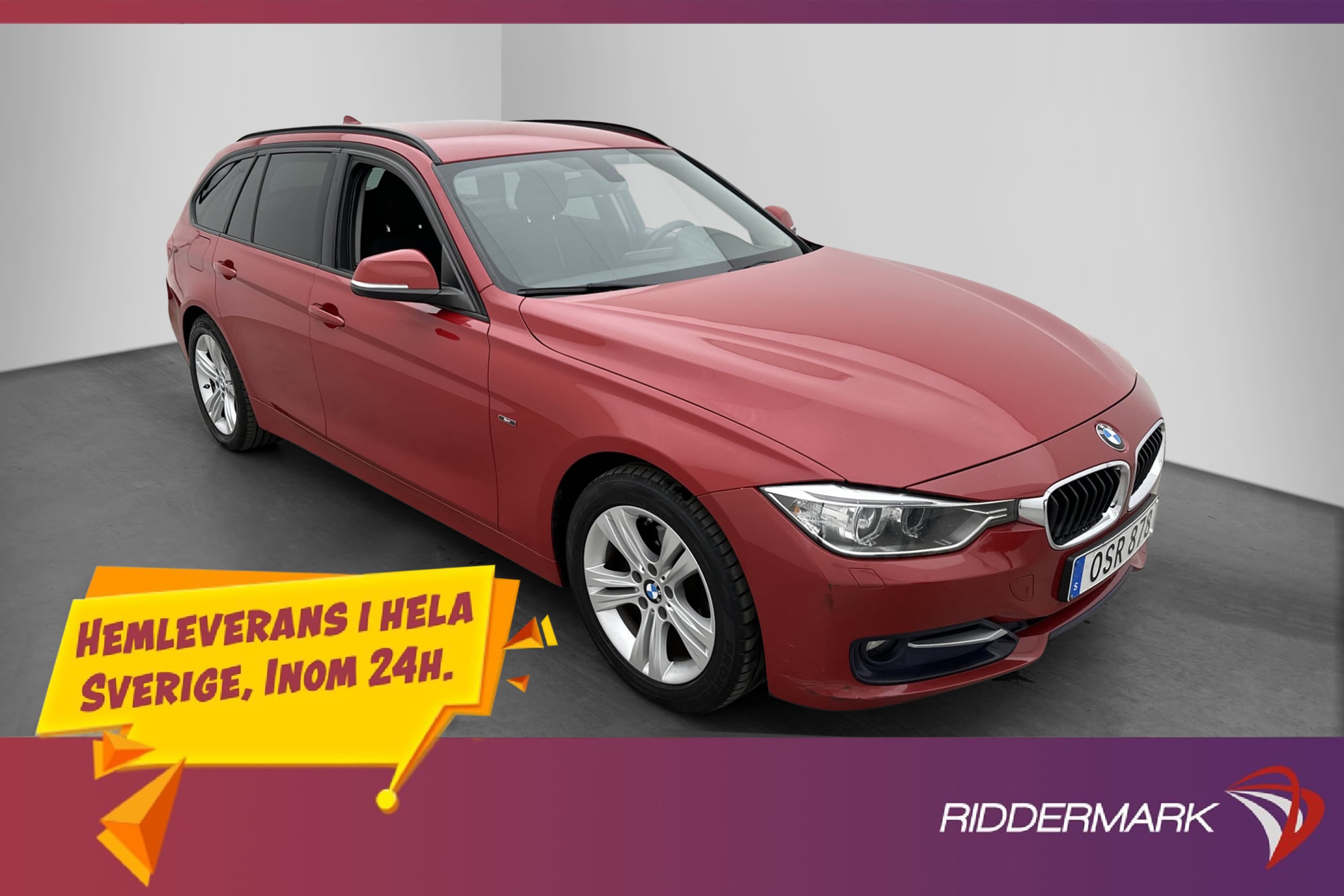 BMW 318 d Touring 143hk Sport line HiFi Dragkrok Sensorer