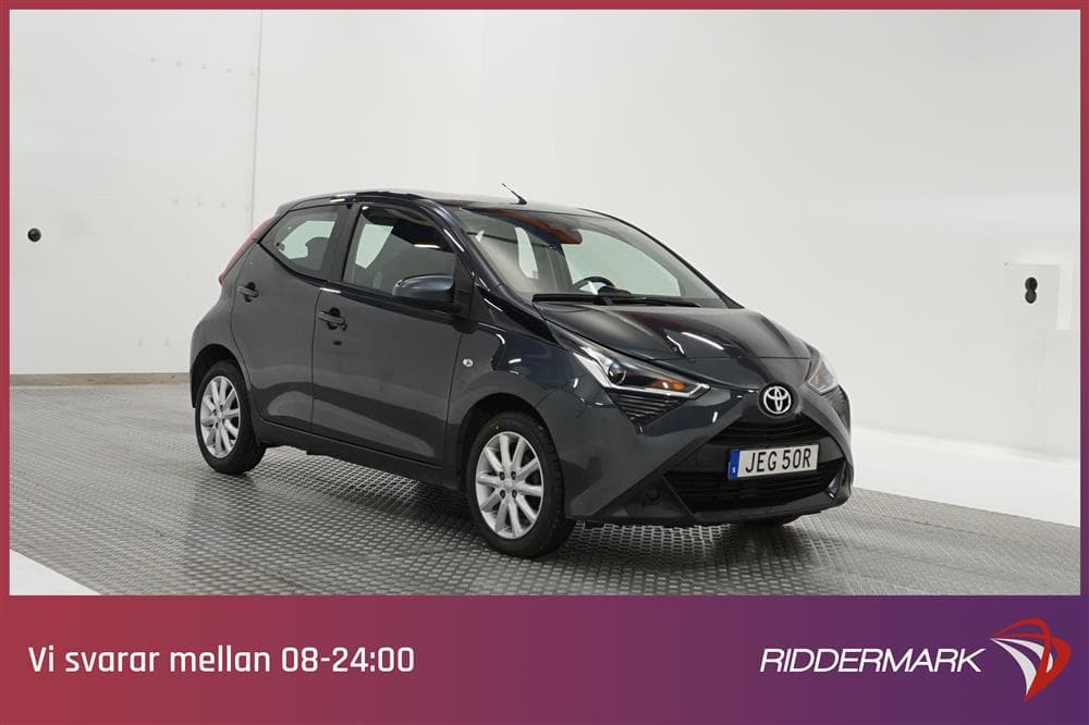Toyota Aygo 1.0 72hk Låg Skatt Carplay
