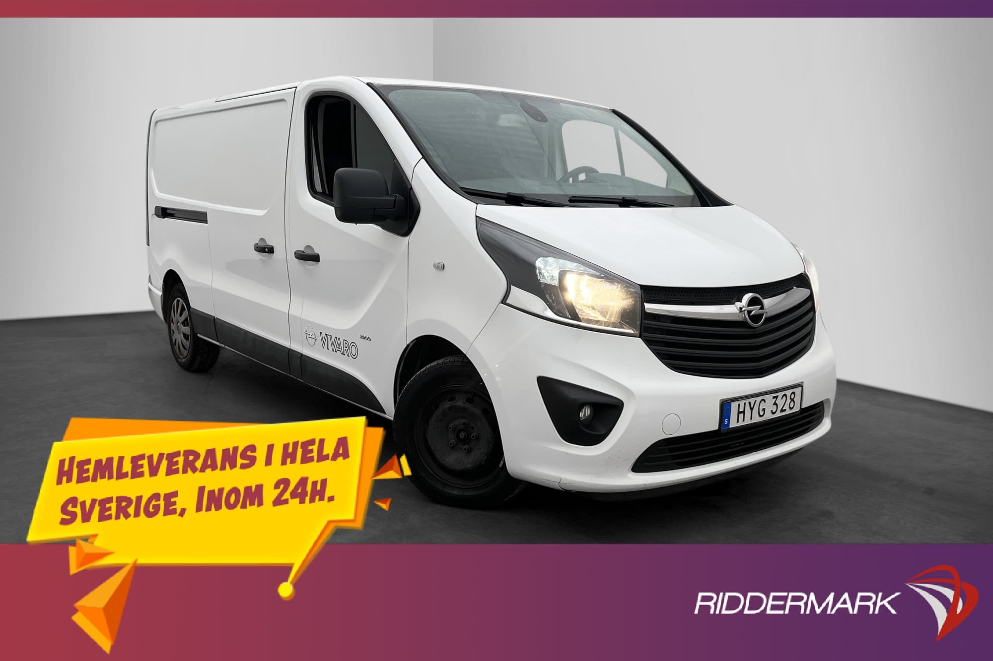 Opel Vivaro L2 1.6CDTI Fjärr-Värmare PDC 3-Sit Dragkrok Moms
