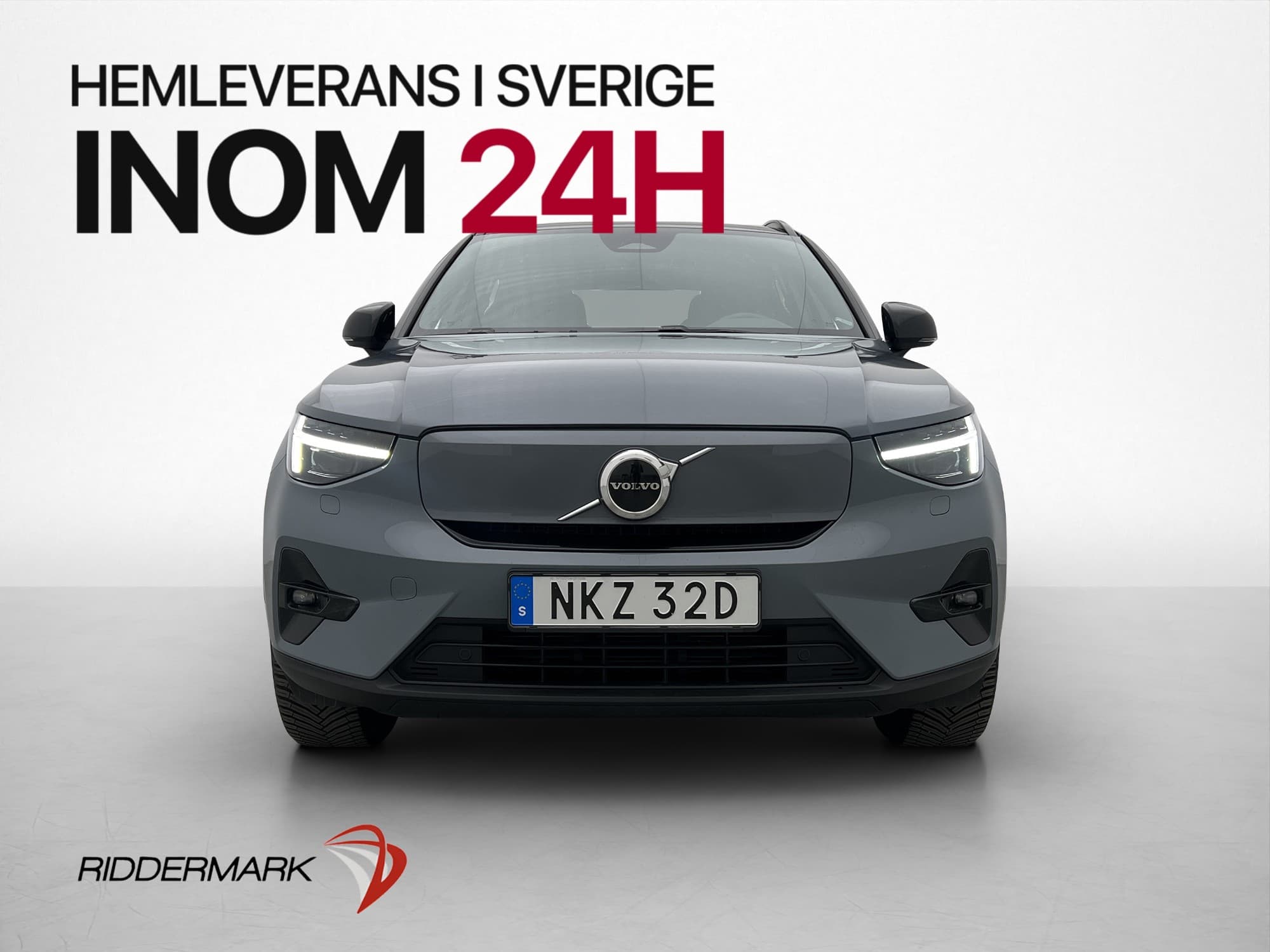 Volvo XC40 Recharge Single PLUS Kamera BLIS MOMS 1-Ägare