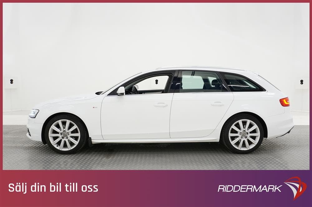 Audi A4 2.0 TDI quattro 190hk S-line Navi Drag