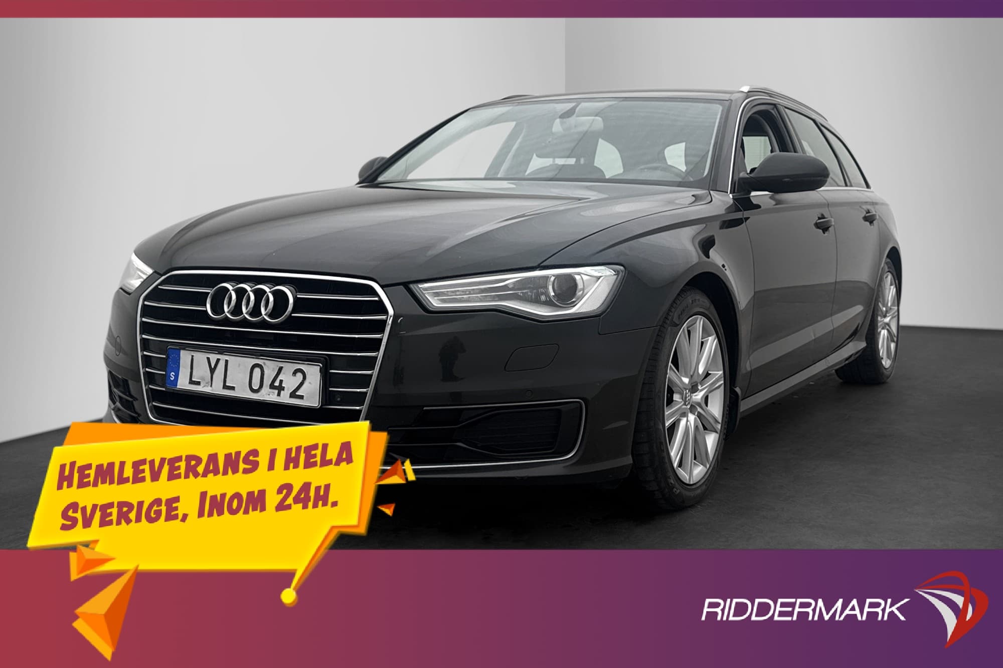 Audi A6 Avant 2.0 TDI 190hk Dragkrok P-Sensorer Farthållare