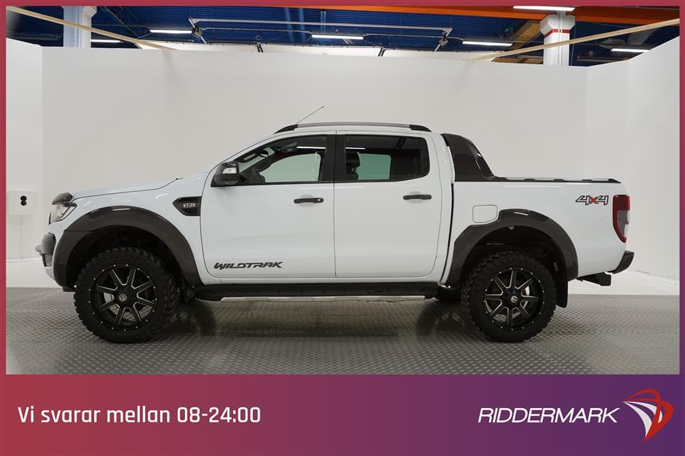 Ford Ranger Wildtrak 3.2 TDCi 200hk Breddad Värmare Moms 