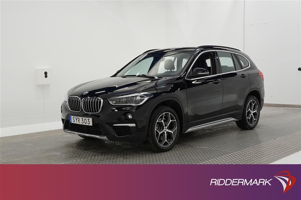 BMW X1 xDrive20d 190hk Navigation H-Skinn 0,44L/Mil