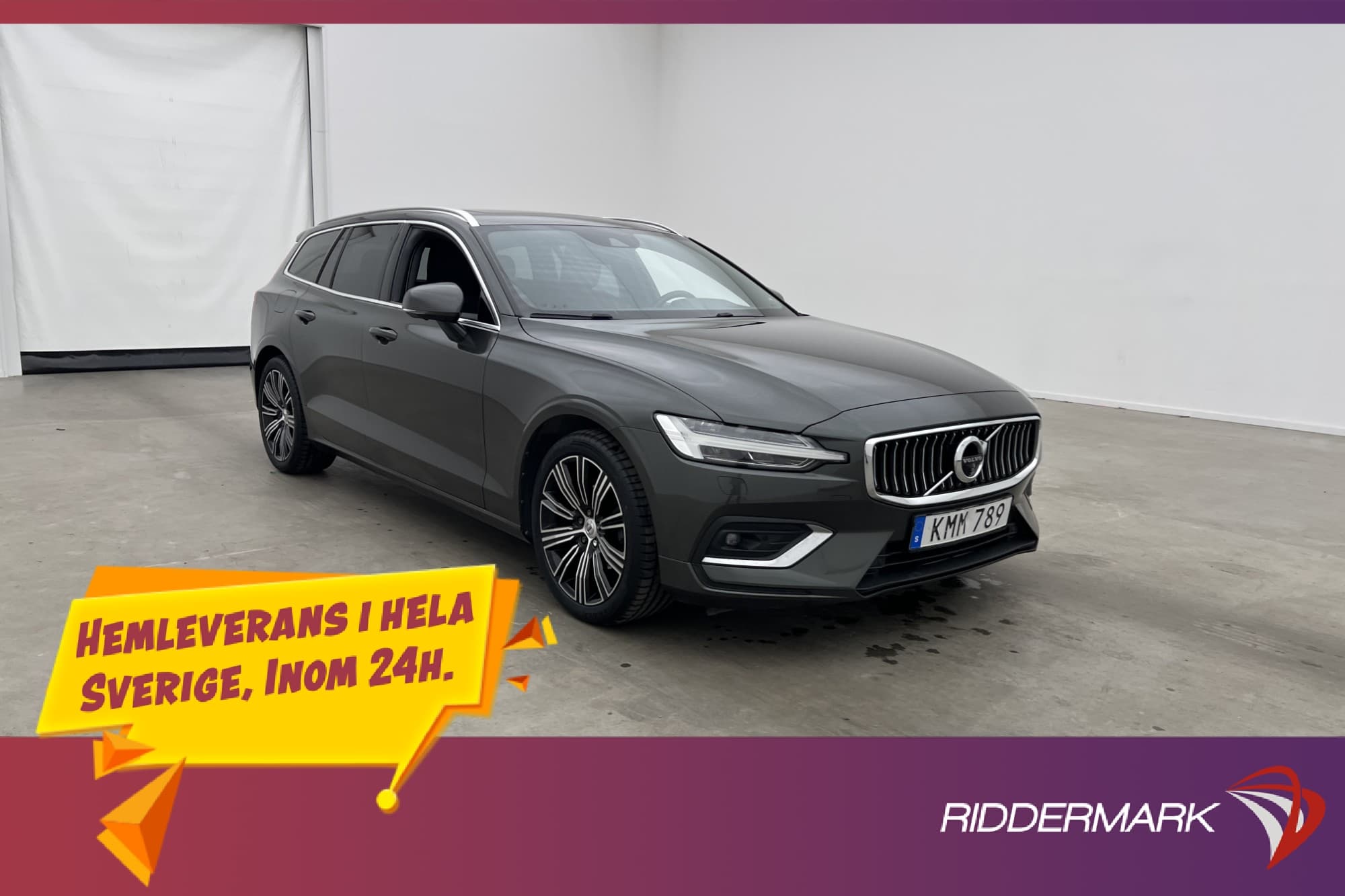 Volvo V60 D4 190hk Inscription Pano H/K HUD 360 Kamera Drag