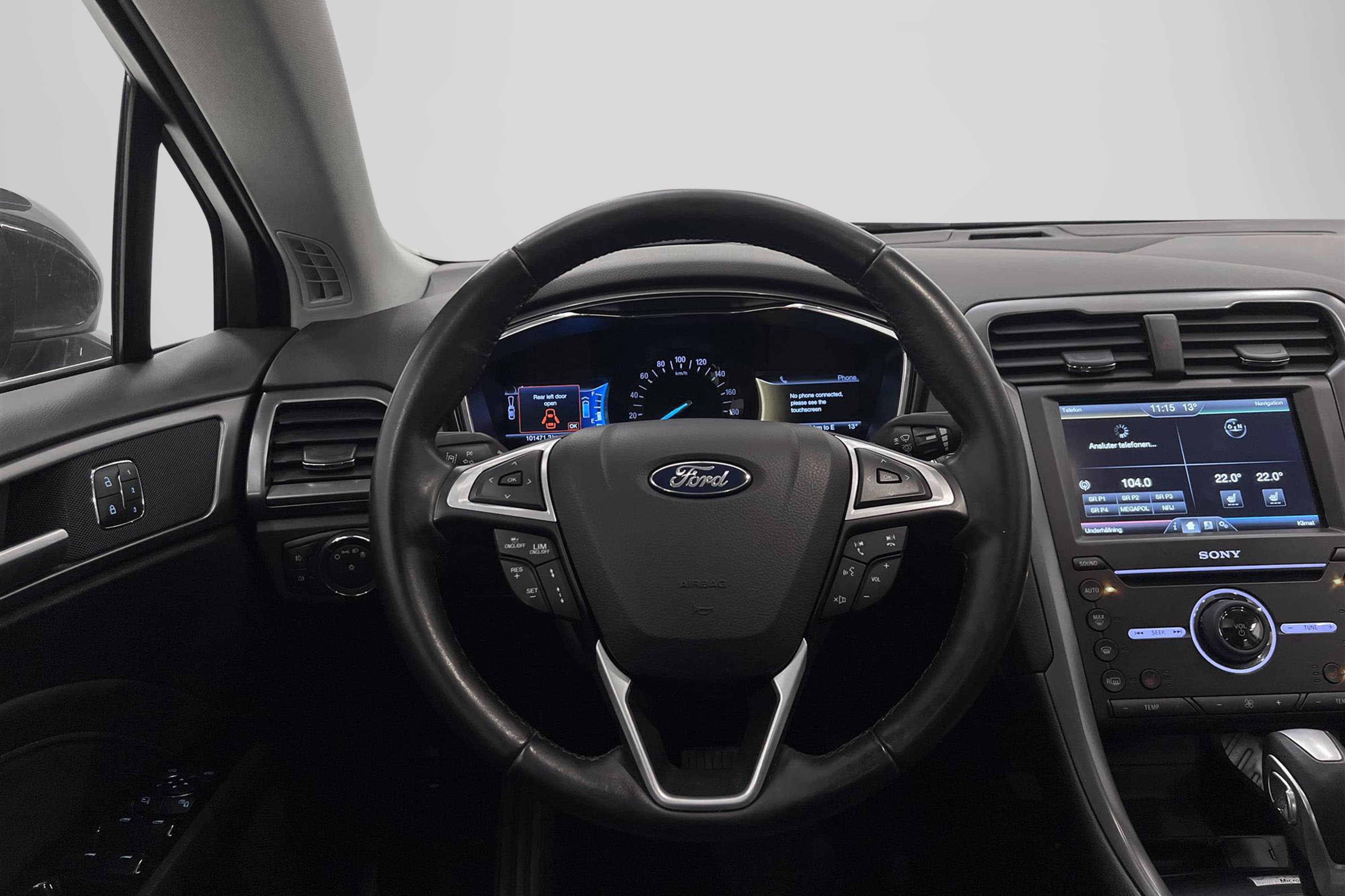 Ford Mondeo Hybrid e-CVT 187hk Keyless Helskinn 0,5L/mil