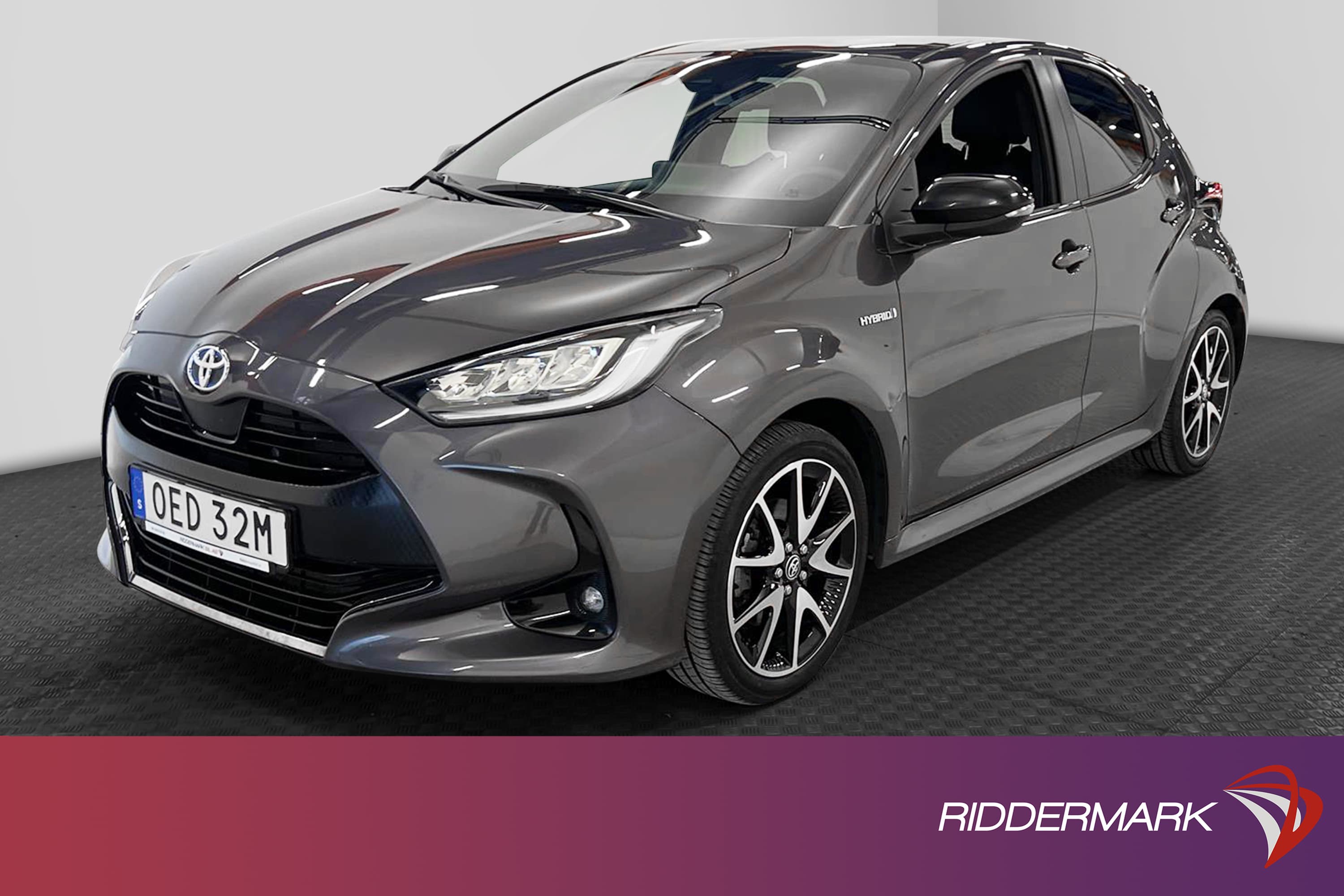 Toyota Yaris Hybrid 116hk 1 Brukare B-Kam Style Paket 