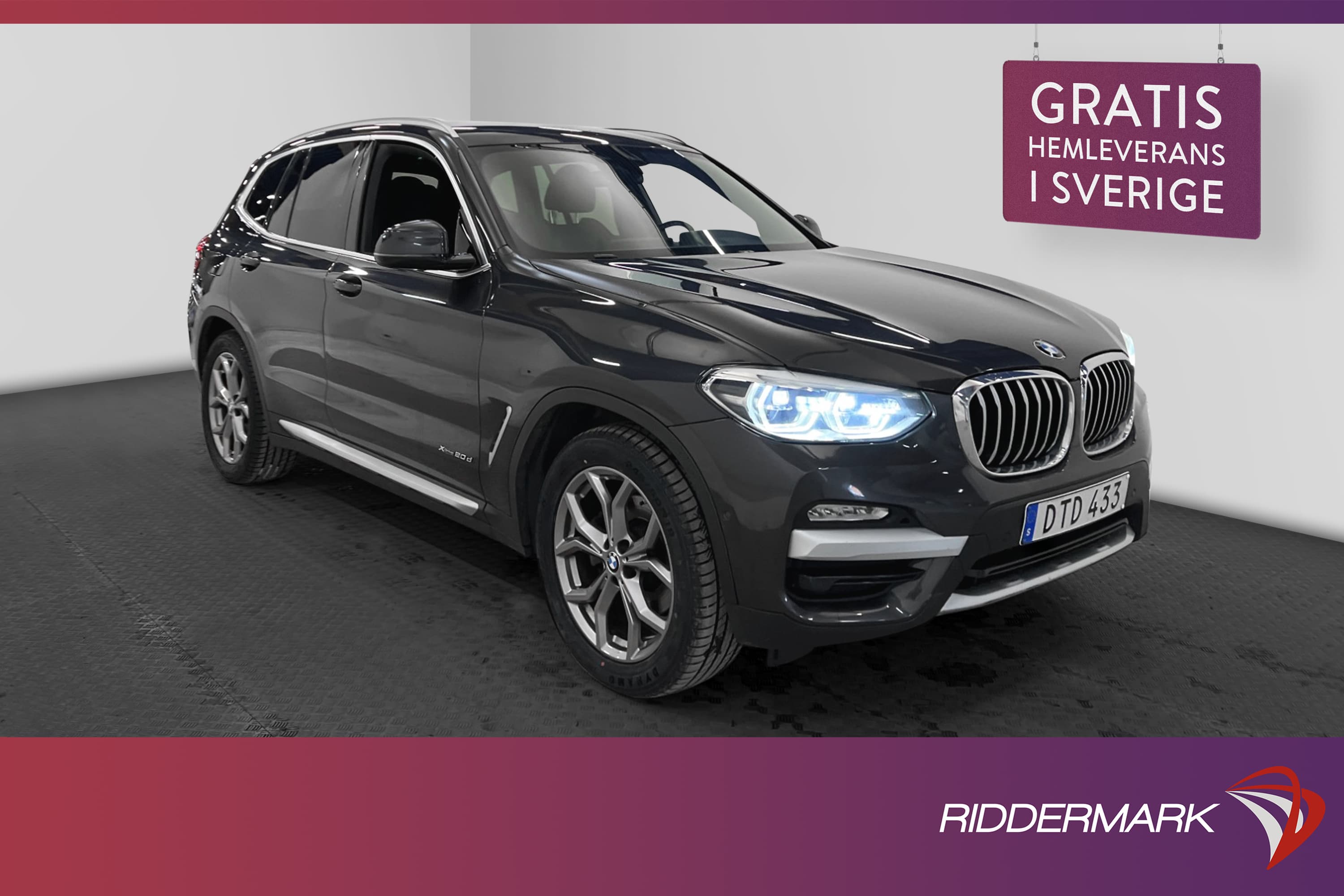 BMW X3 xDrive20d 190hk