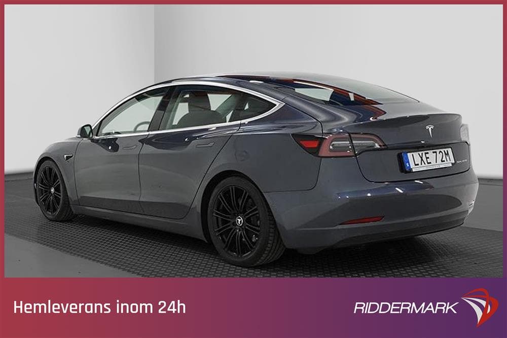 Tesla Model 3 Long Range AWD 440hk Uppgraderad AP Svensksåldexteriör