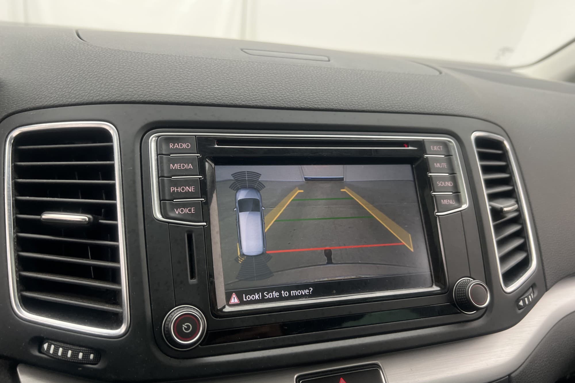 Volkswagen Sharan 7-Sits Värmare Pano Kamera El-Dörr Drag