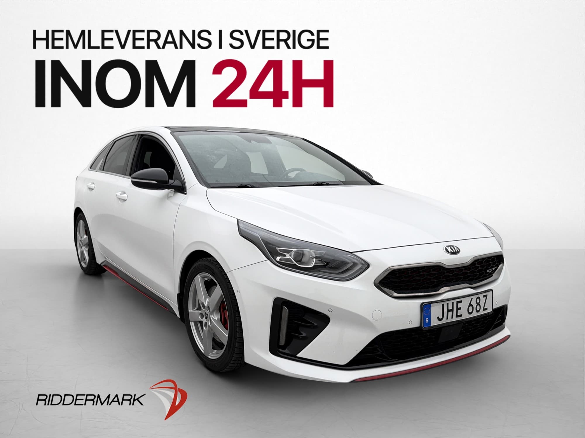 Kia ProCee'd GT 204hk Panorama JBL Kamera Rattvärme CarPlay