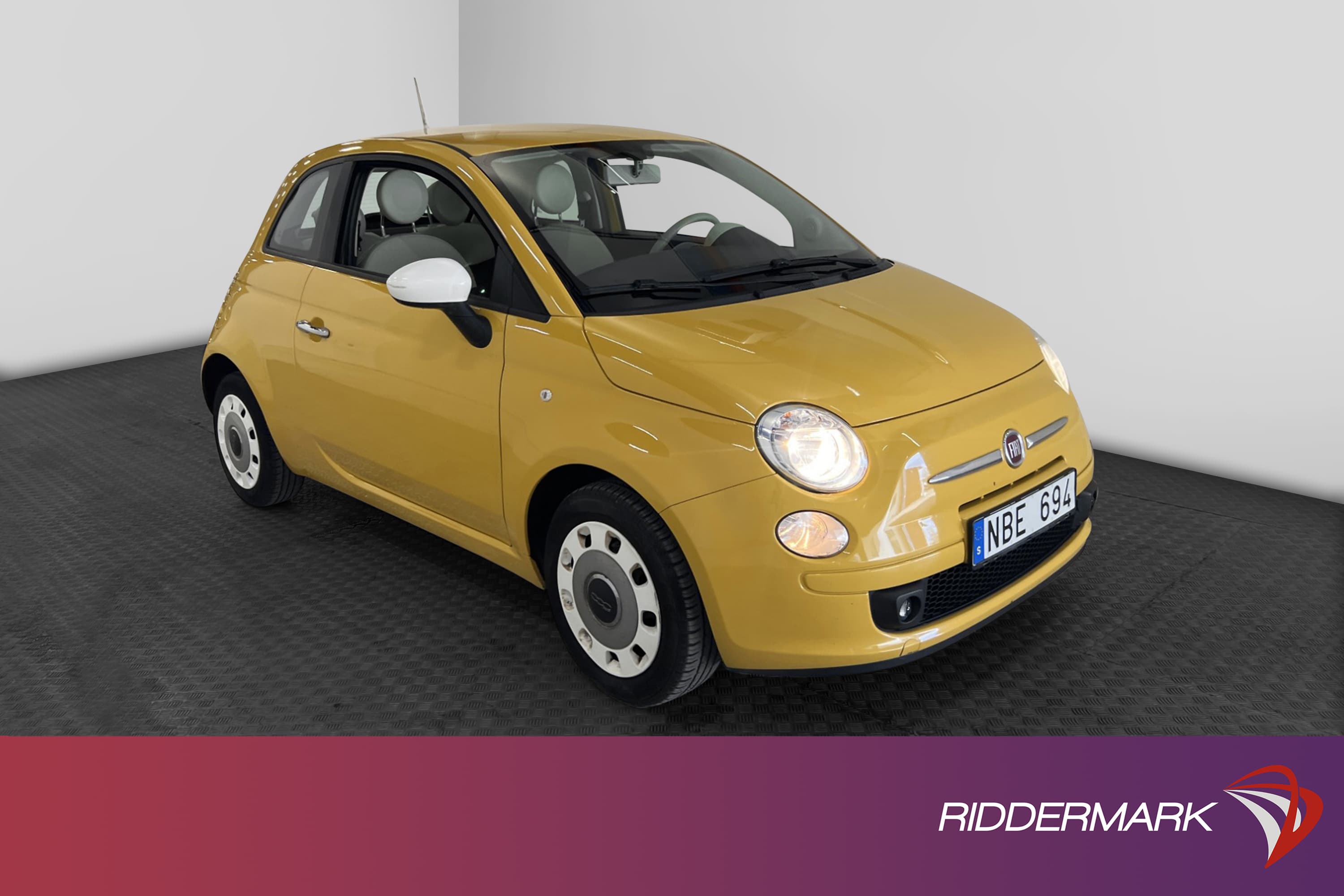 Fiat 500 1.2 69hk Pop Color Therapy M&K-Värmare Välservad