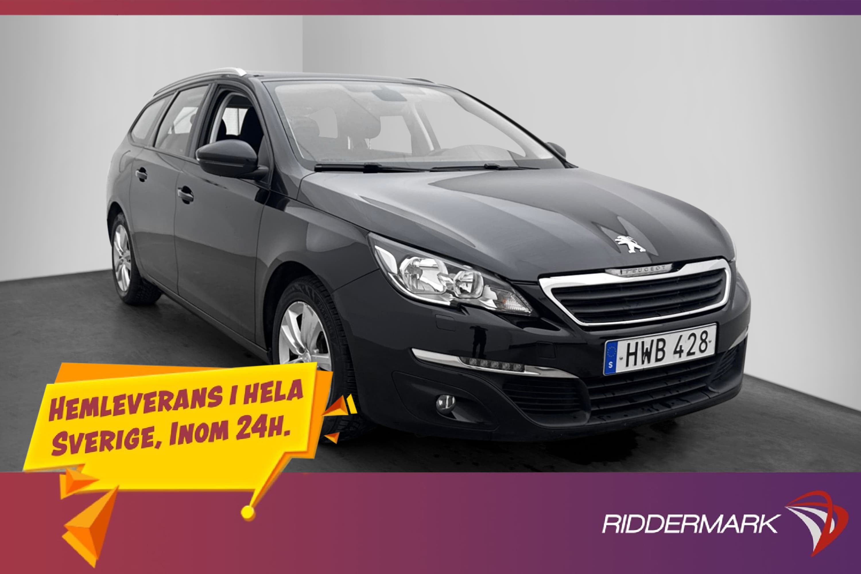 Peugeot 308 SW 1.2 PureTech 131hk Active Sensorer Farthåll