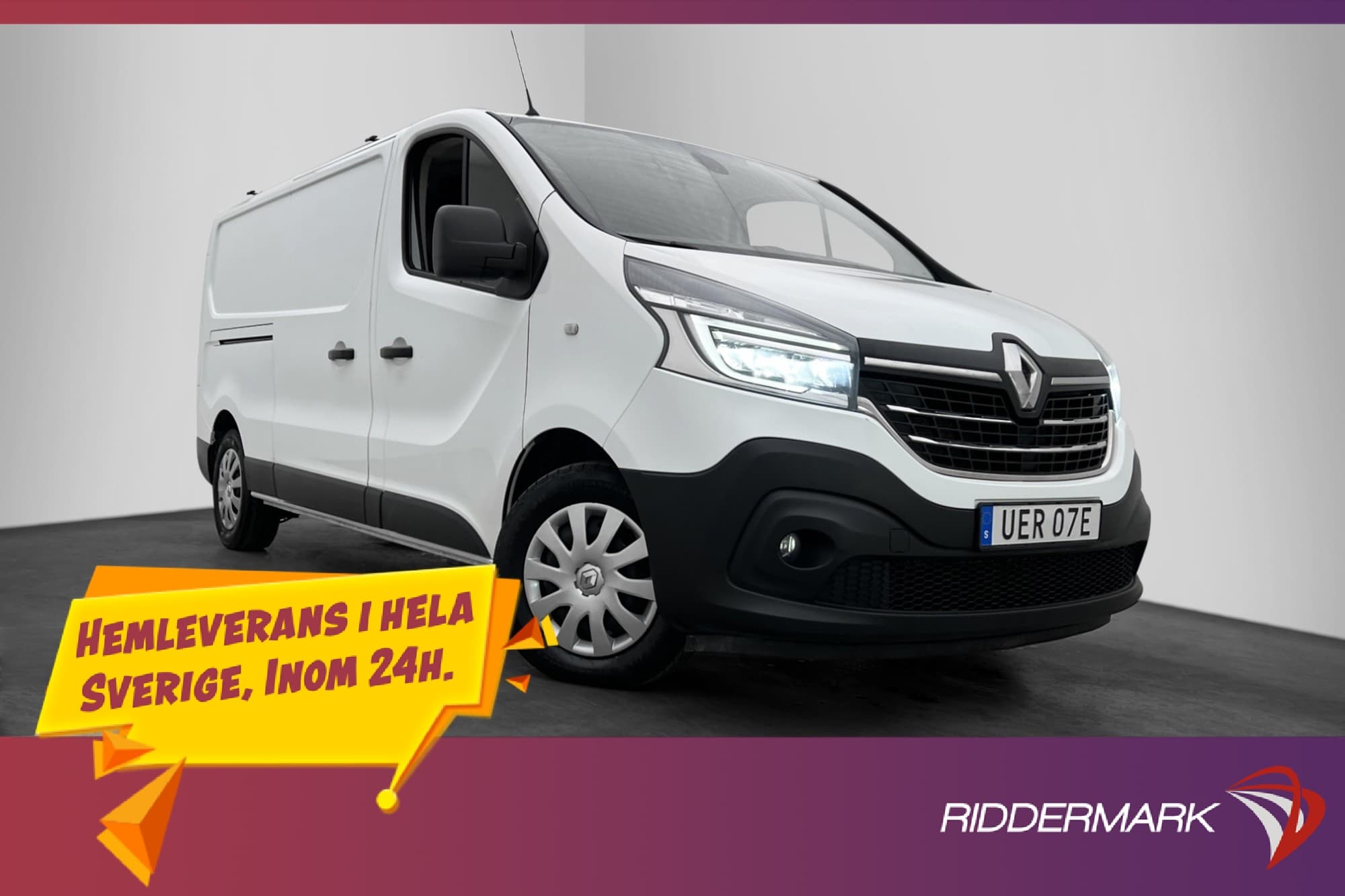 Renault Trafic L2 145hk Värmare Dragkrok 3-Sits B-Kamera