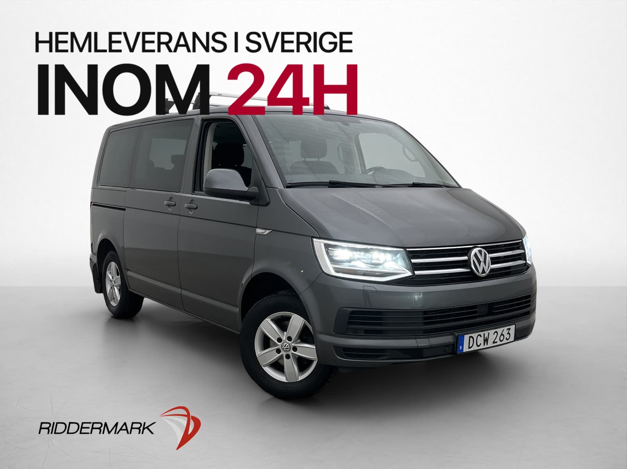 Volkswagen Multivan 2.0 TSI 150hk 7-Sits P-Värm Kamera Drag