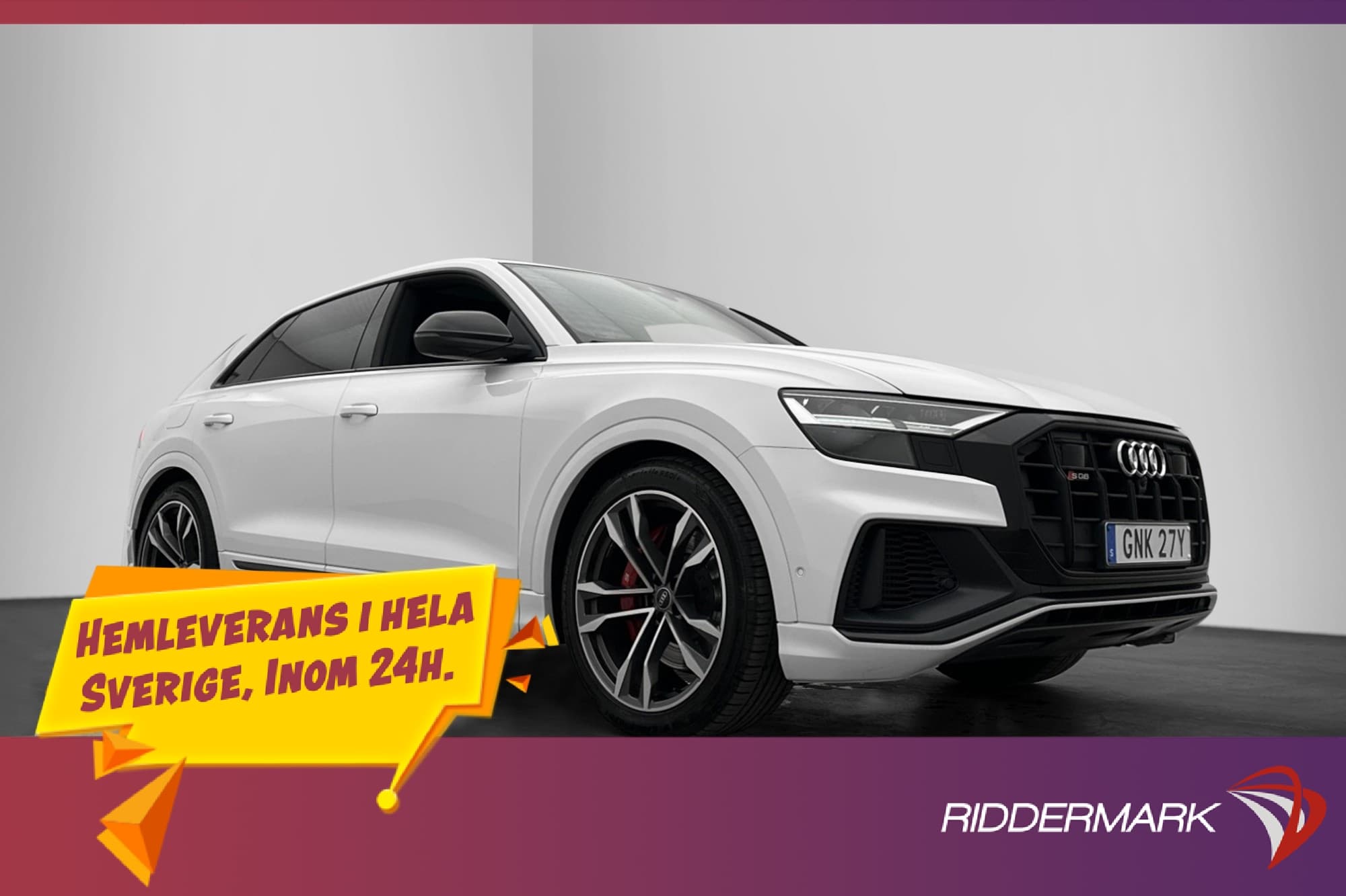 Audi SQ8 Quattro Värm Drag Pano 360° B&O Luft Ambient Moms