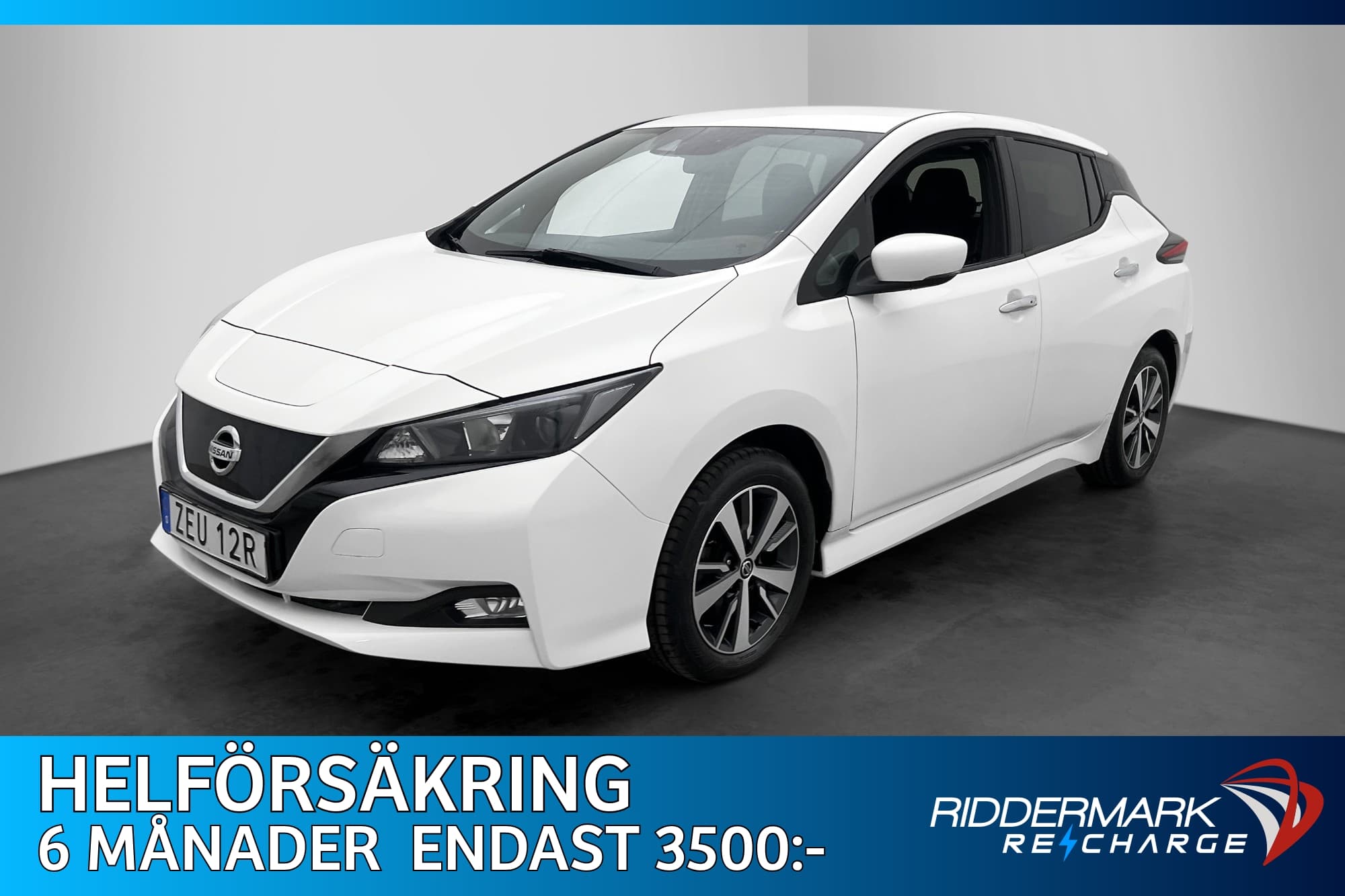 Nissan Leaf 40 kWh Acenta B-Kamera Rattvärme CarPlay Navi