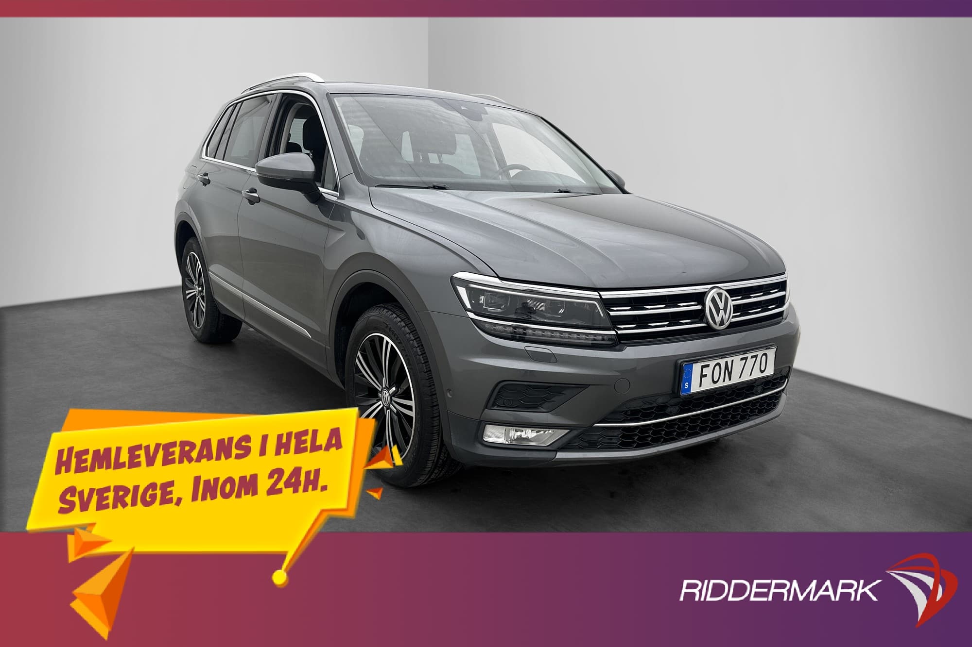 Volkswagen Tiguan 2.0 TDI 4M GT Värmare Drag Pano Cockpit